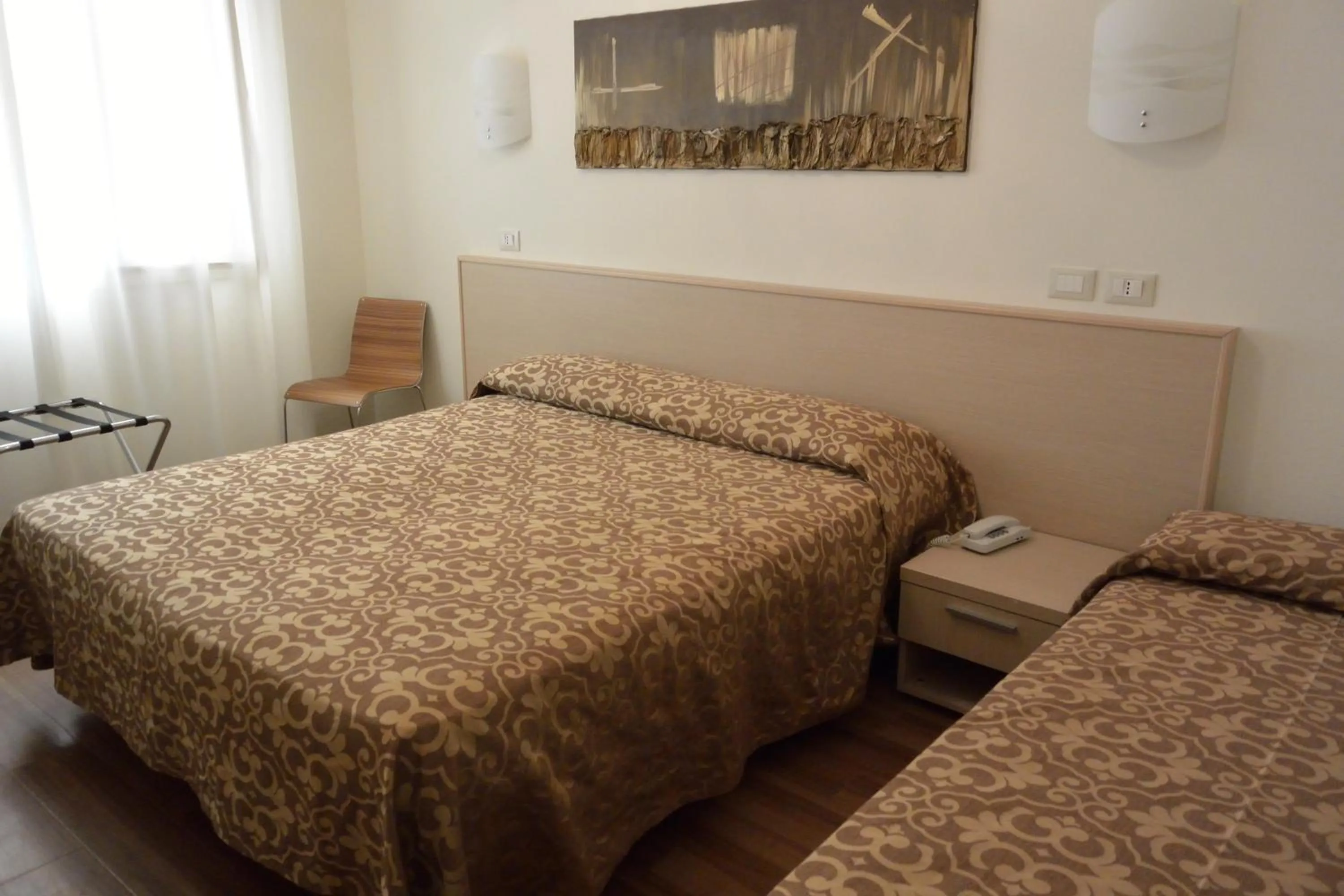 Bed in Hotel Castiglione