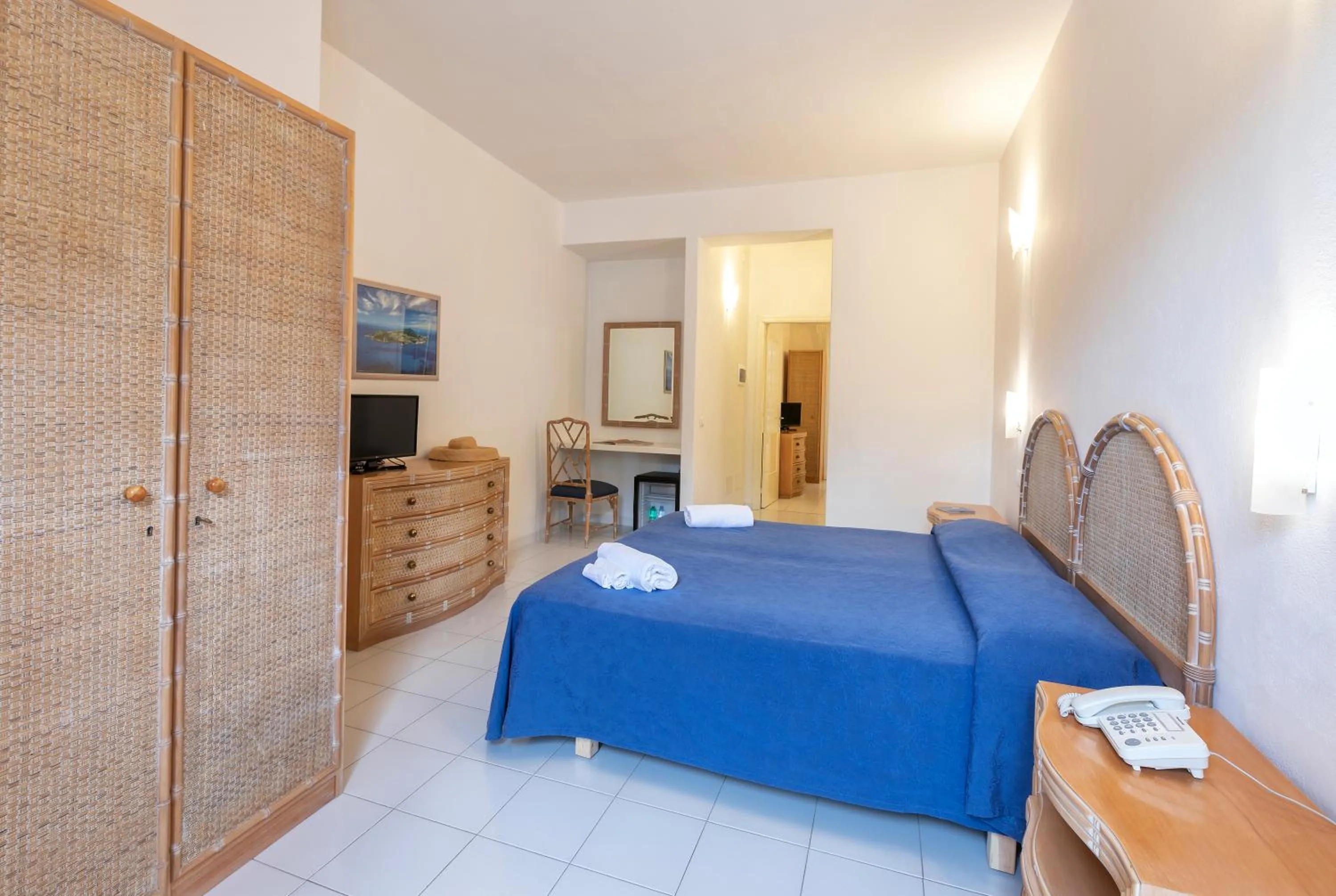 Bed in Hotel Oasi Castiglione