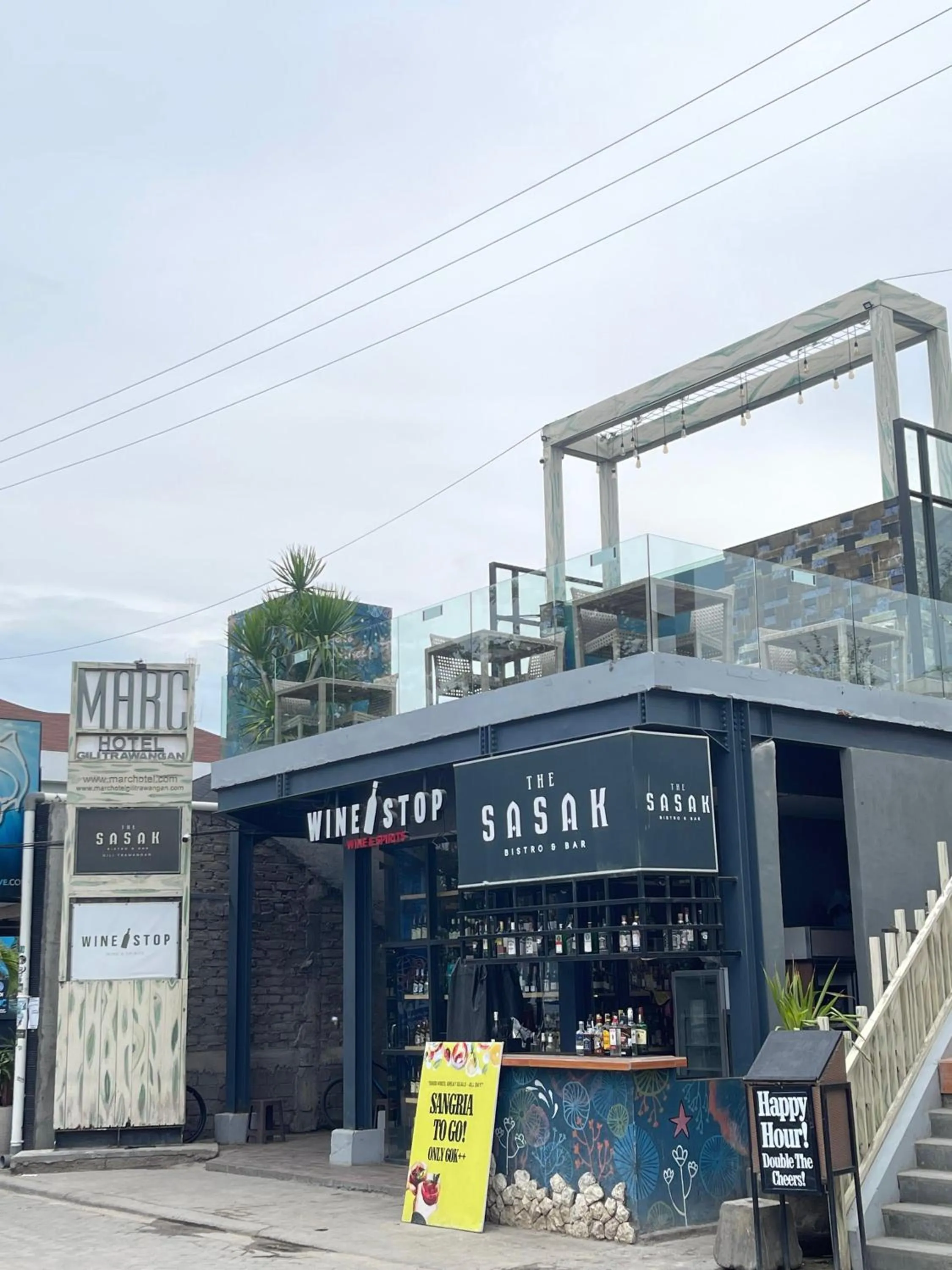 Restaurant/places to eat in Marc Hotel Gili Trawangan