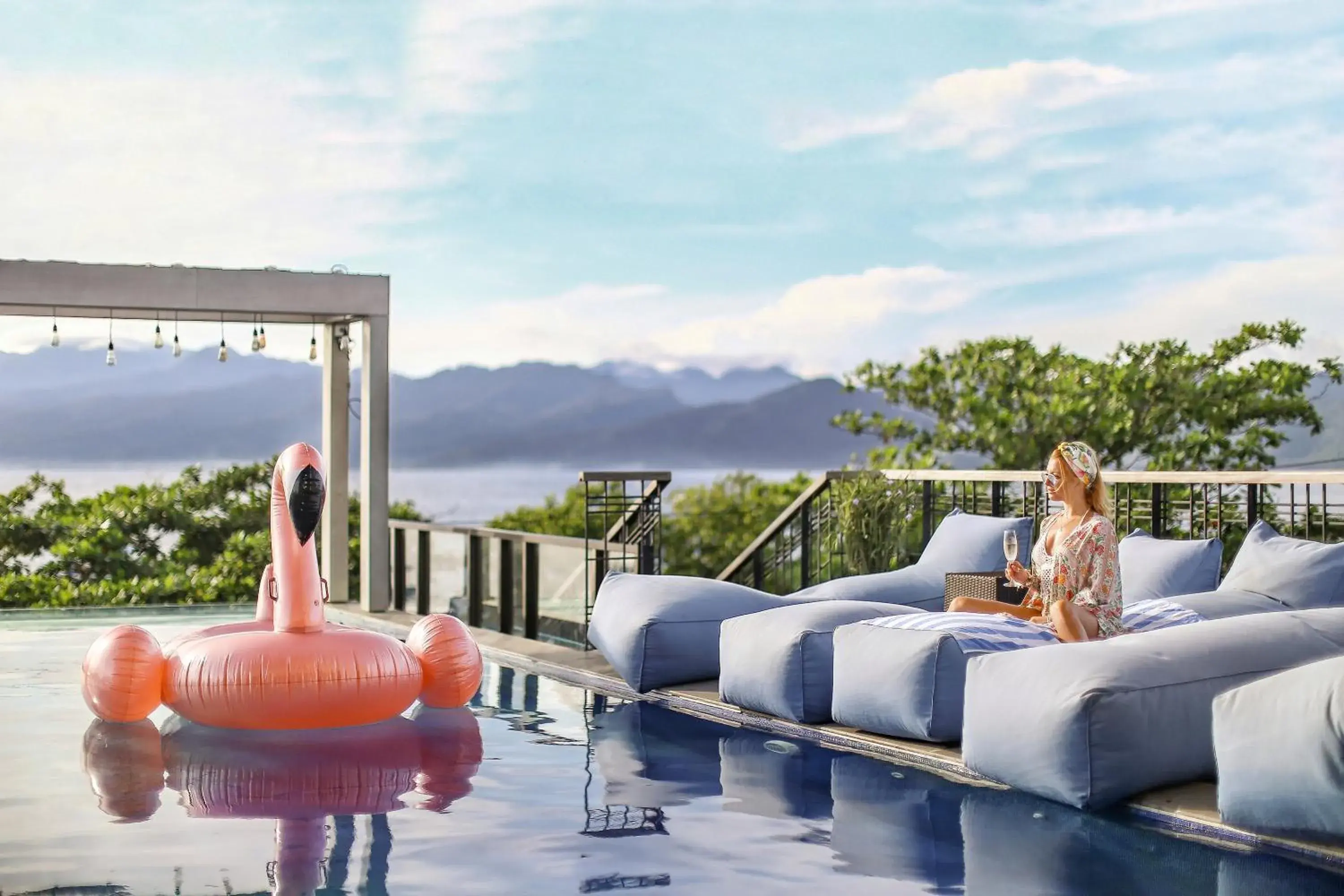 Sea view in Marc Hotel Gili Trawangan Sea view in Marc Hotel Gili Trawangan