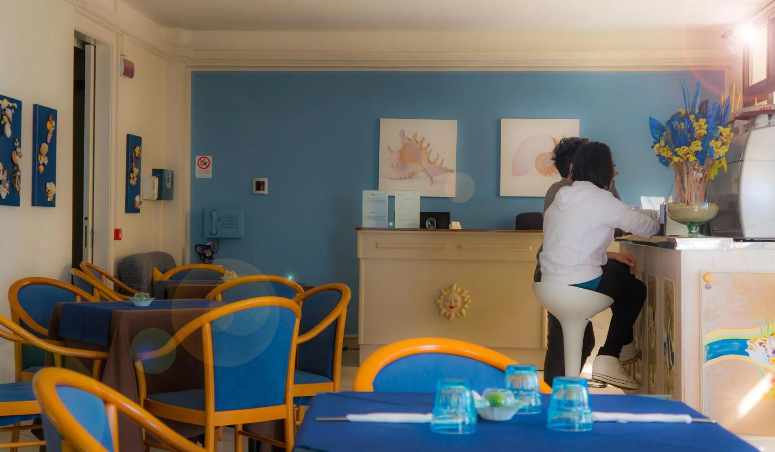 Lobby or reception in Piccolo Hotel