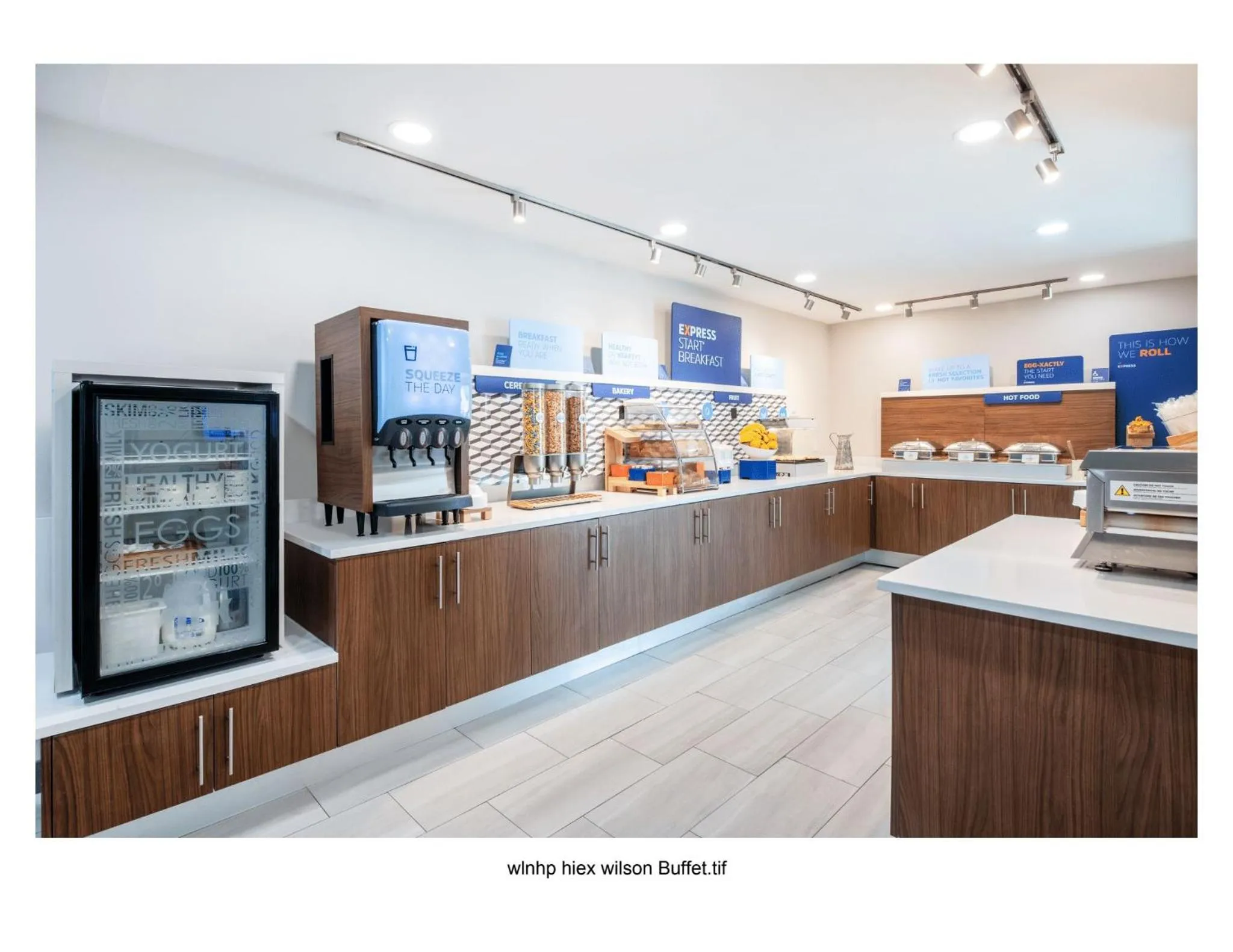 Breakfast in Holiday Inn Express Wilson I-95 by IHG