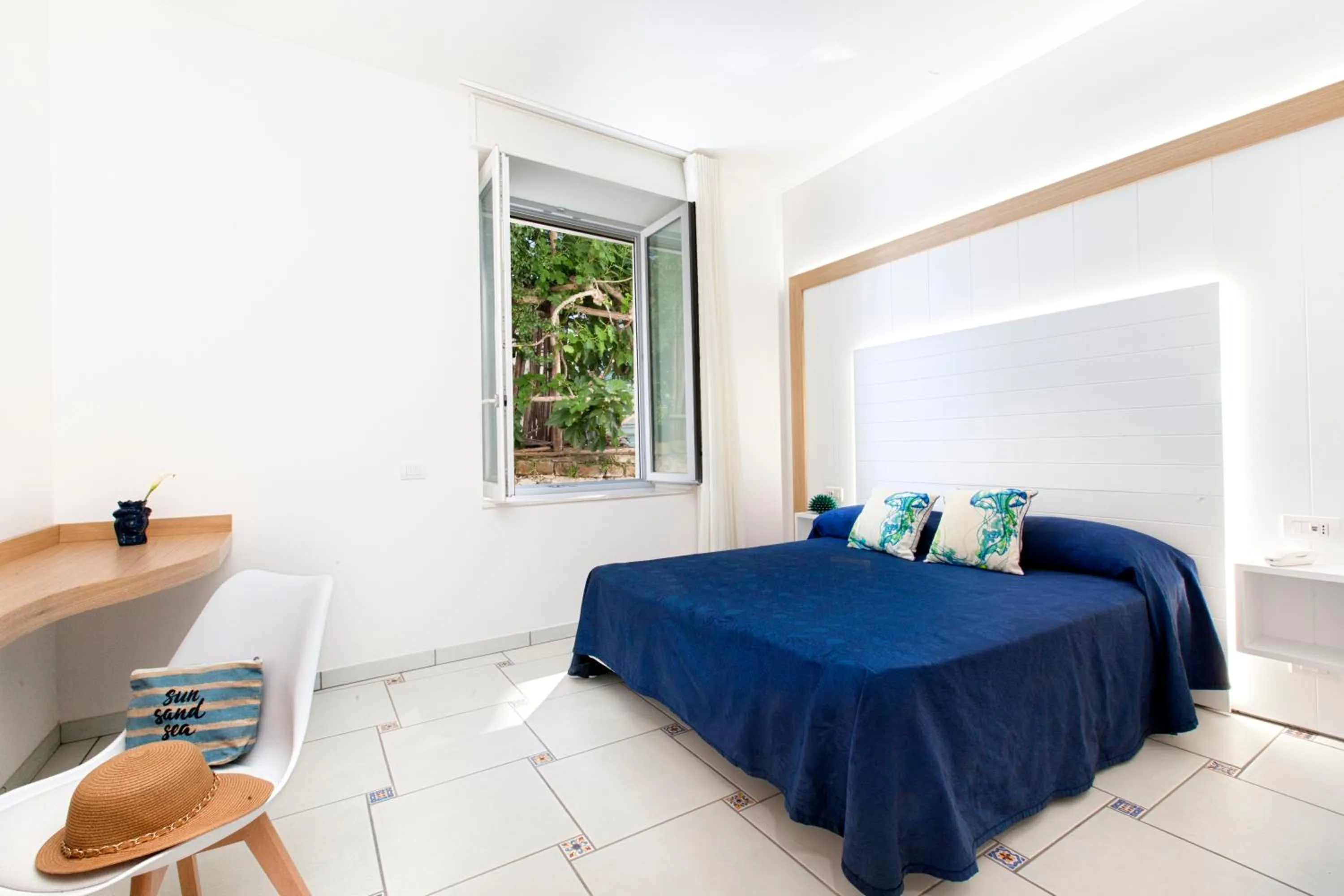 Bed in Hotel Piccolo Paradiso