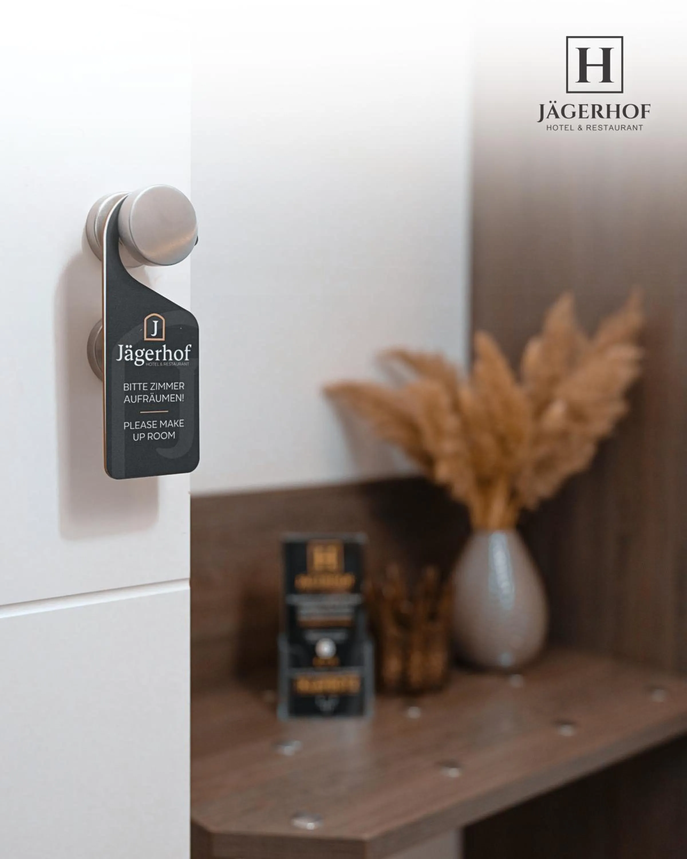 Property logo or sign in Hotel Restaurant Jaegerhof