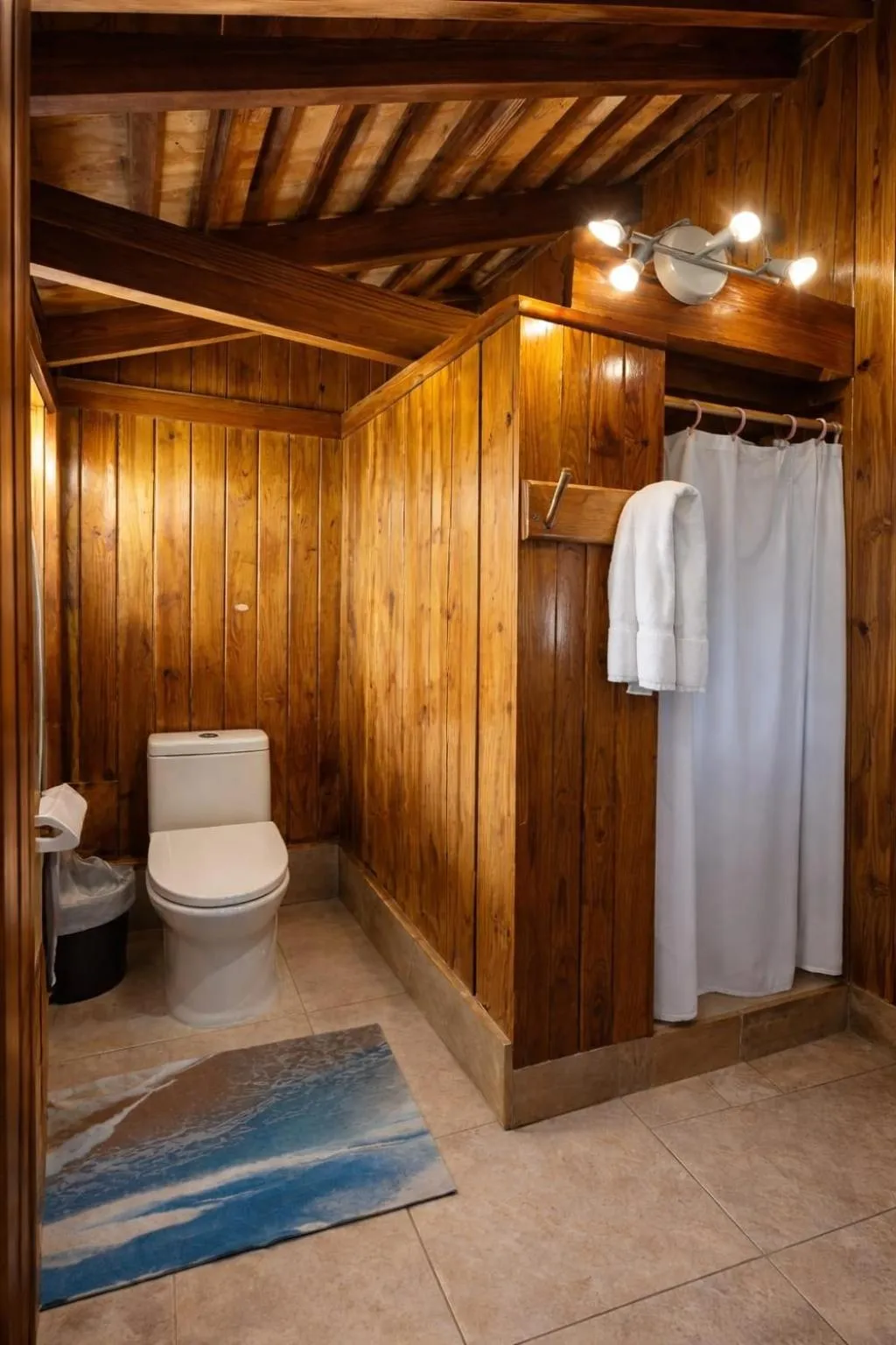 Bathroom in Hotel Neptuno Refugio