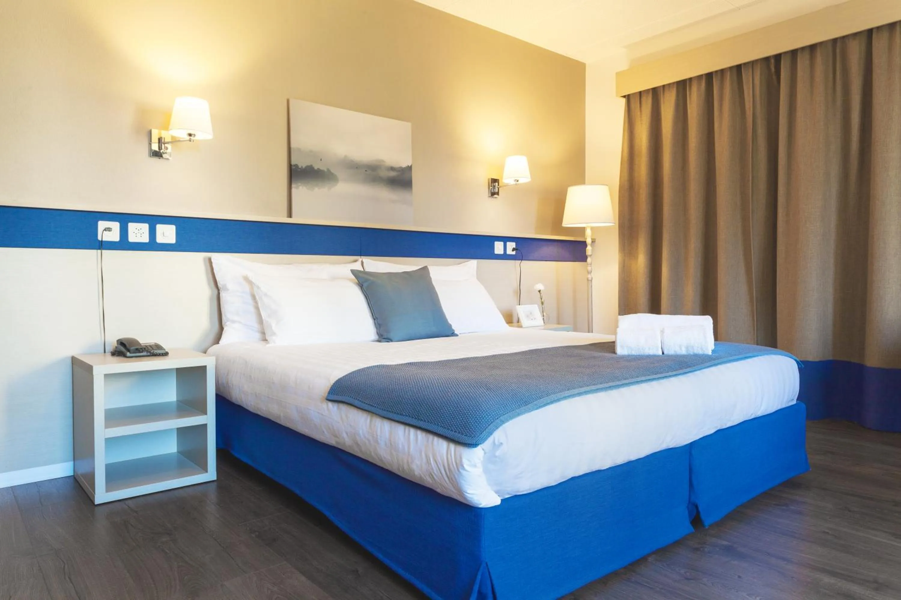 Photo of the whole room, Bed in Hotel La Longeraie