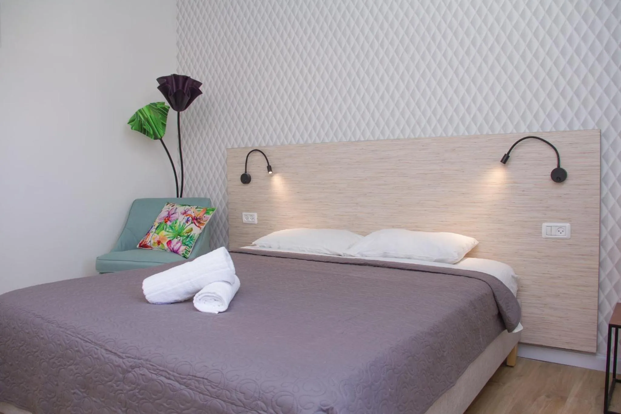 Bed in Rich Boutique Hotel