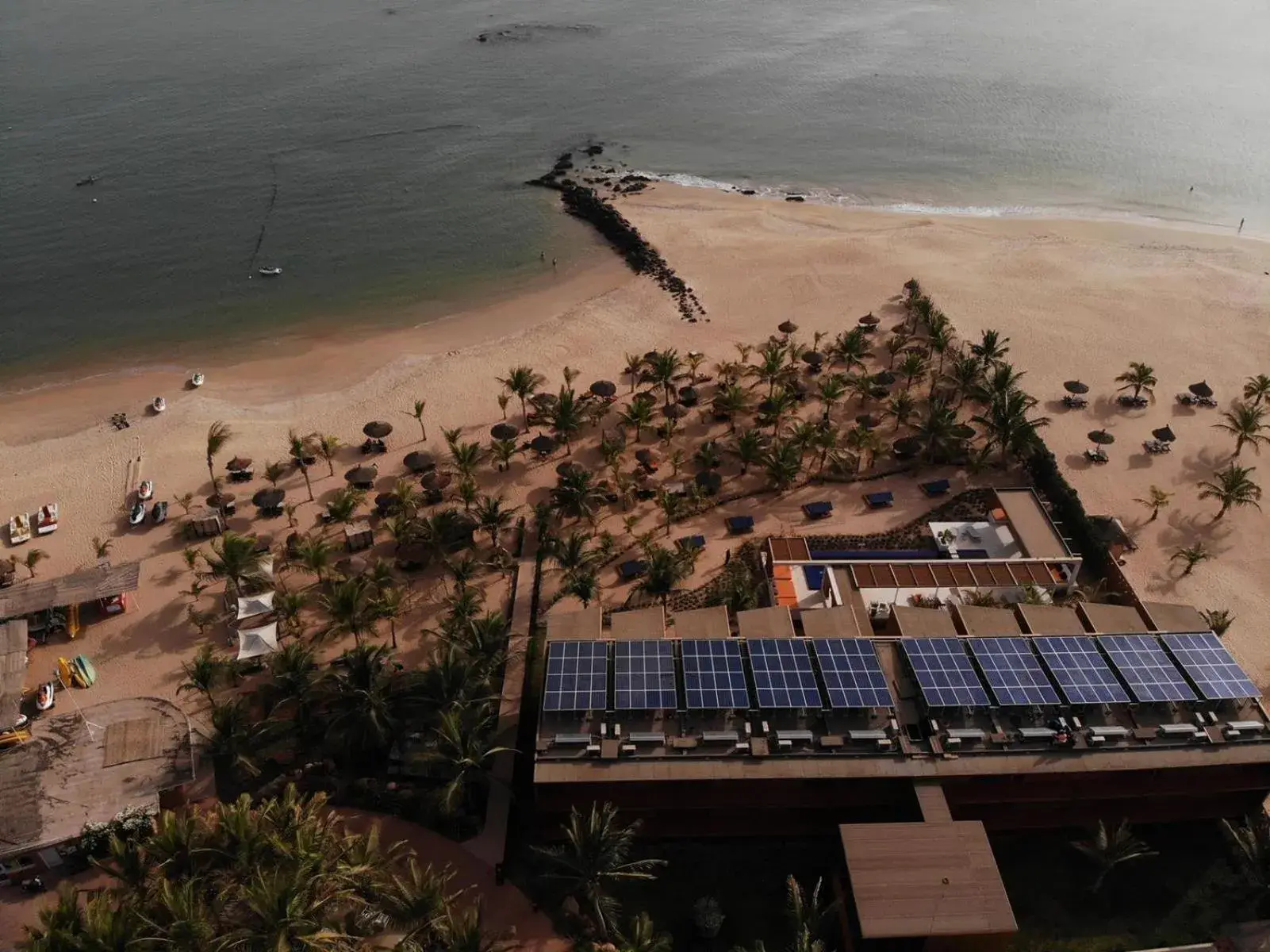 Bird's eye view in Movenpick Resort Lamantin Saly Bird's eye view in Movenpick Resort Lamantin Saly
