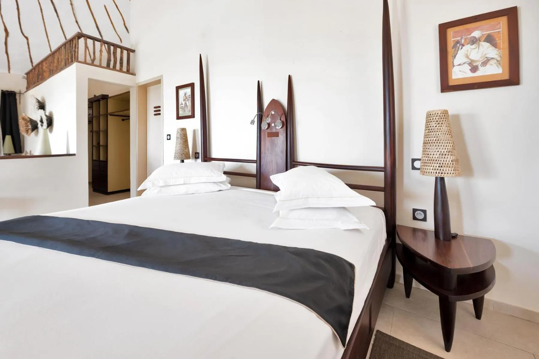 Bed in Movenpick Resort Lamantin Saly