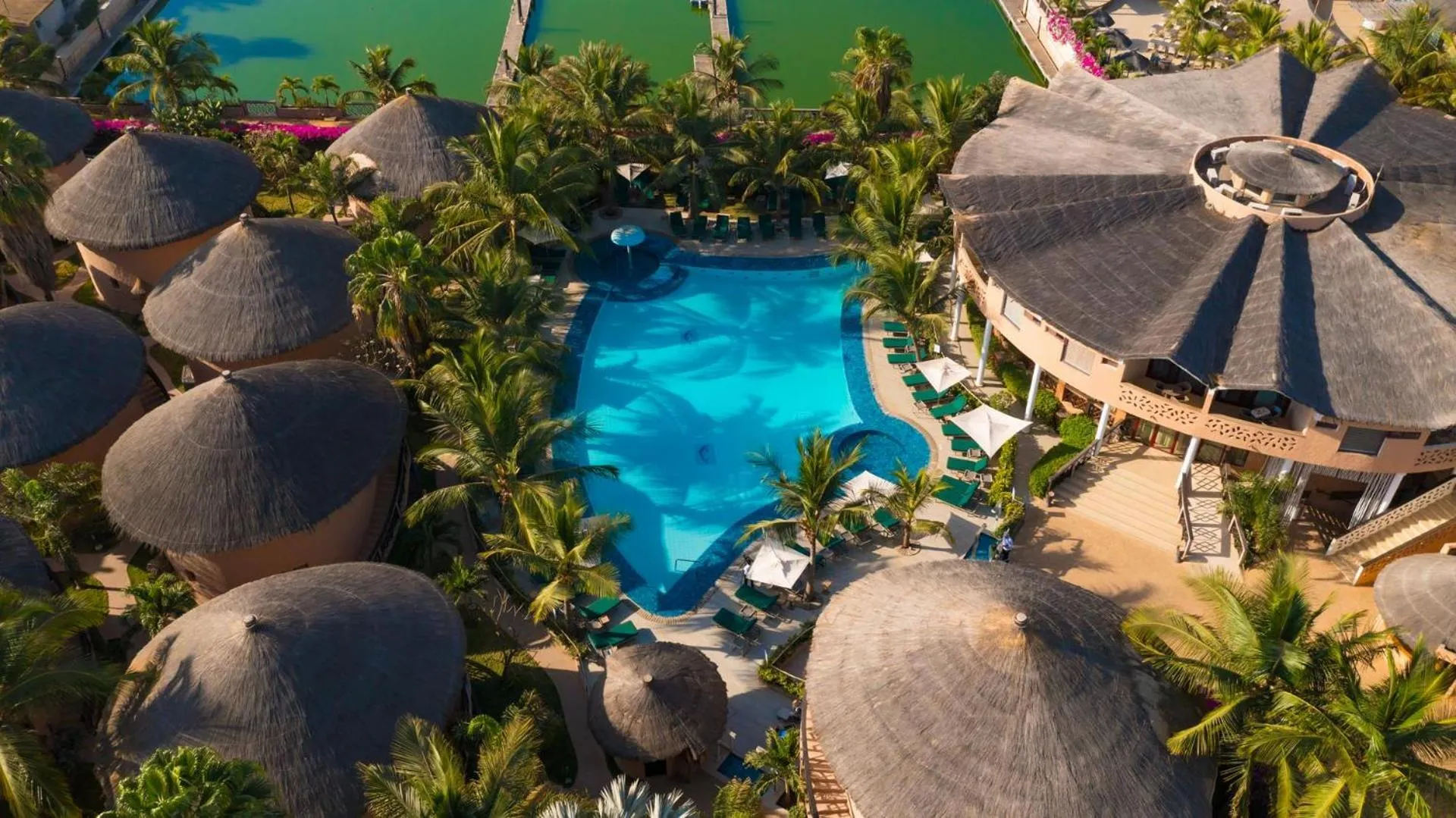 Bird's eye view in Movenpick Resort Lamantin Saly