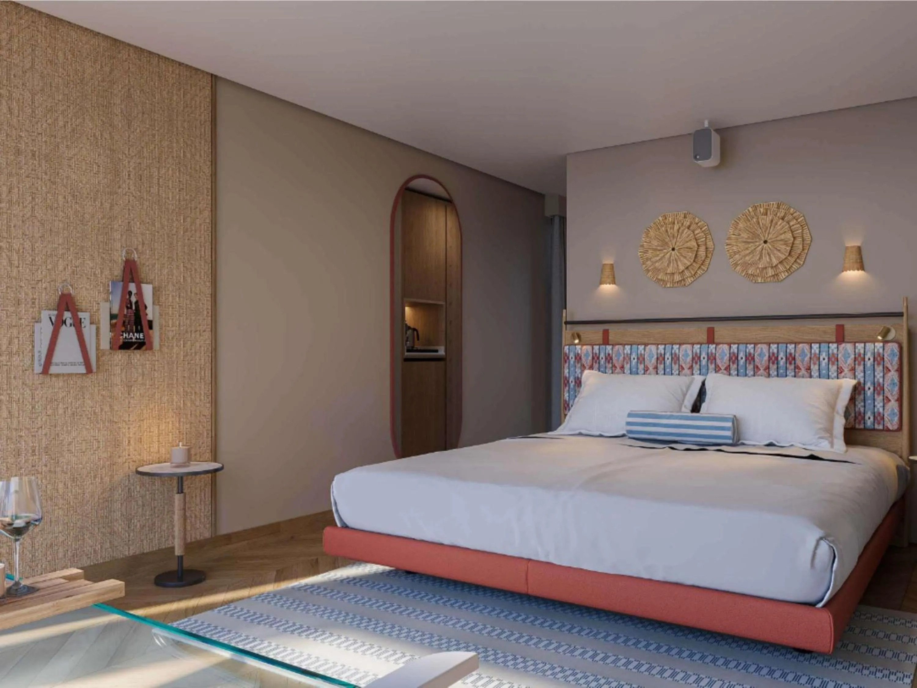 Bedroom, Bed in Movenpick Resort Lamantin Saly