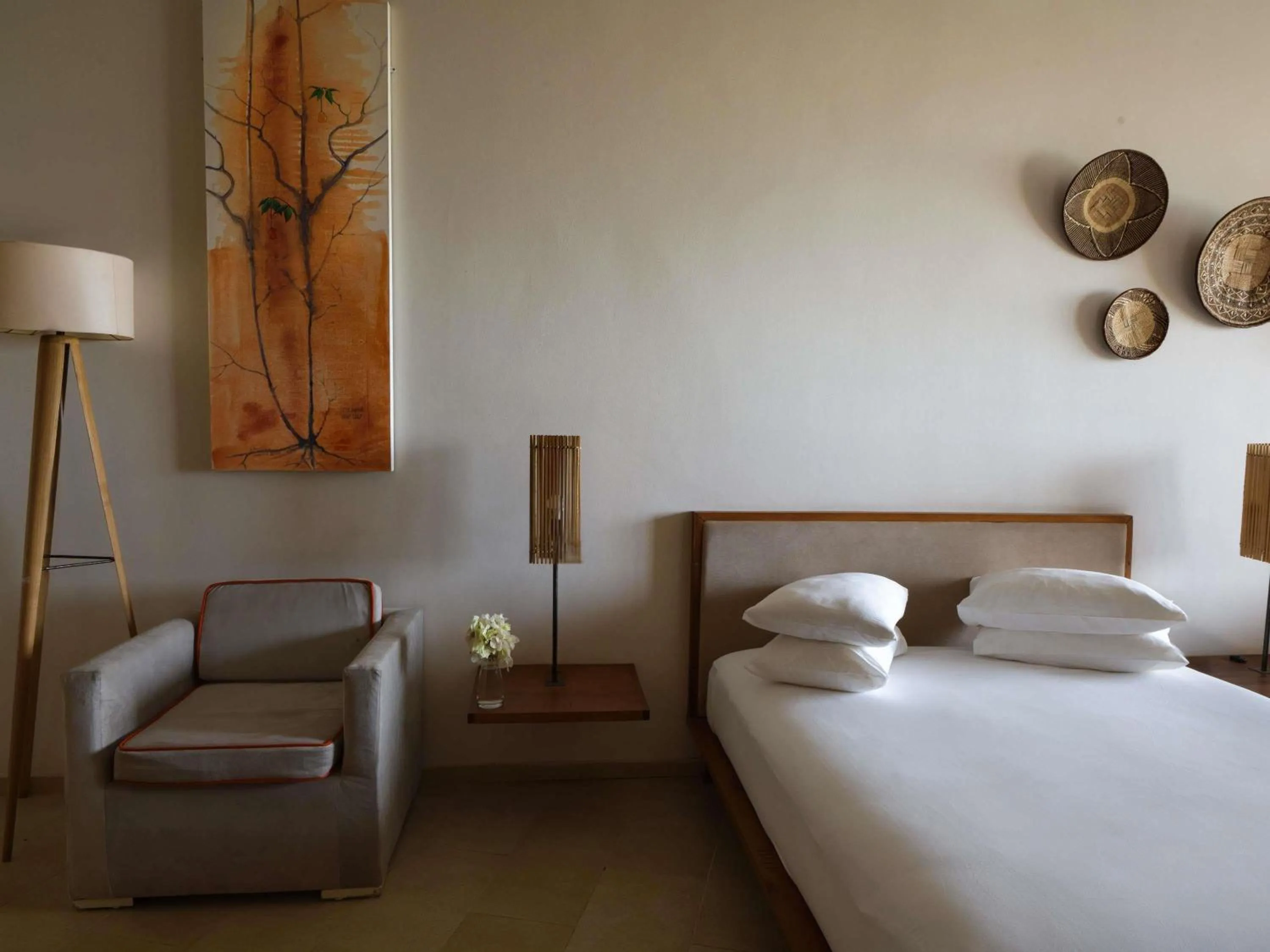 Bedroom, Bed in Movenpick Resort Lamantin Saly