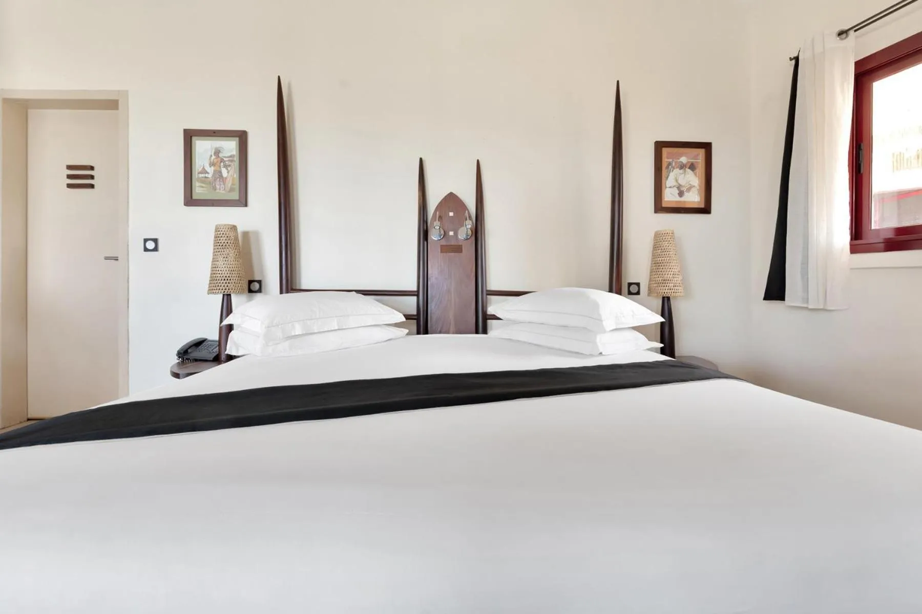 Bedroom, Bed in Movenpick Resort Lamantin Saly