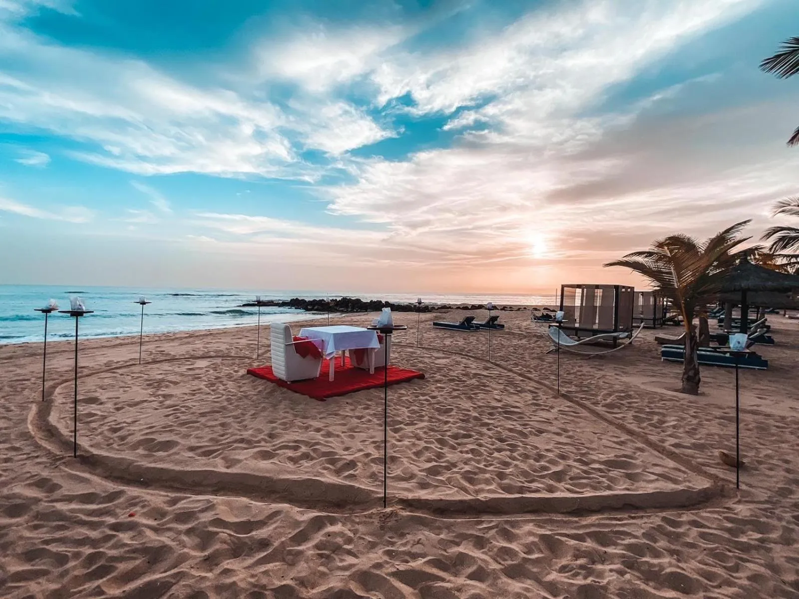 Beach in Movenpick Resort Lamantin Saly