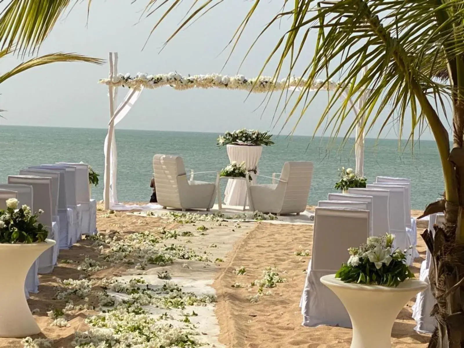 Sea view in Movenpick Resort Lamantin Saly Sea view in Movenpick Resort Lamantin Saly