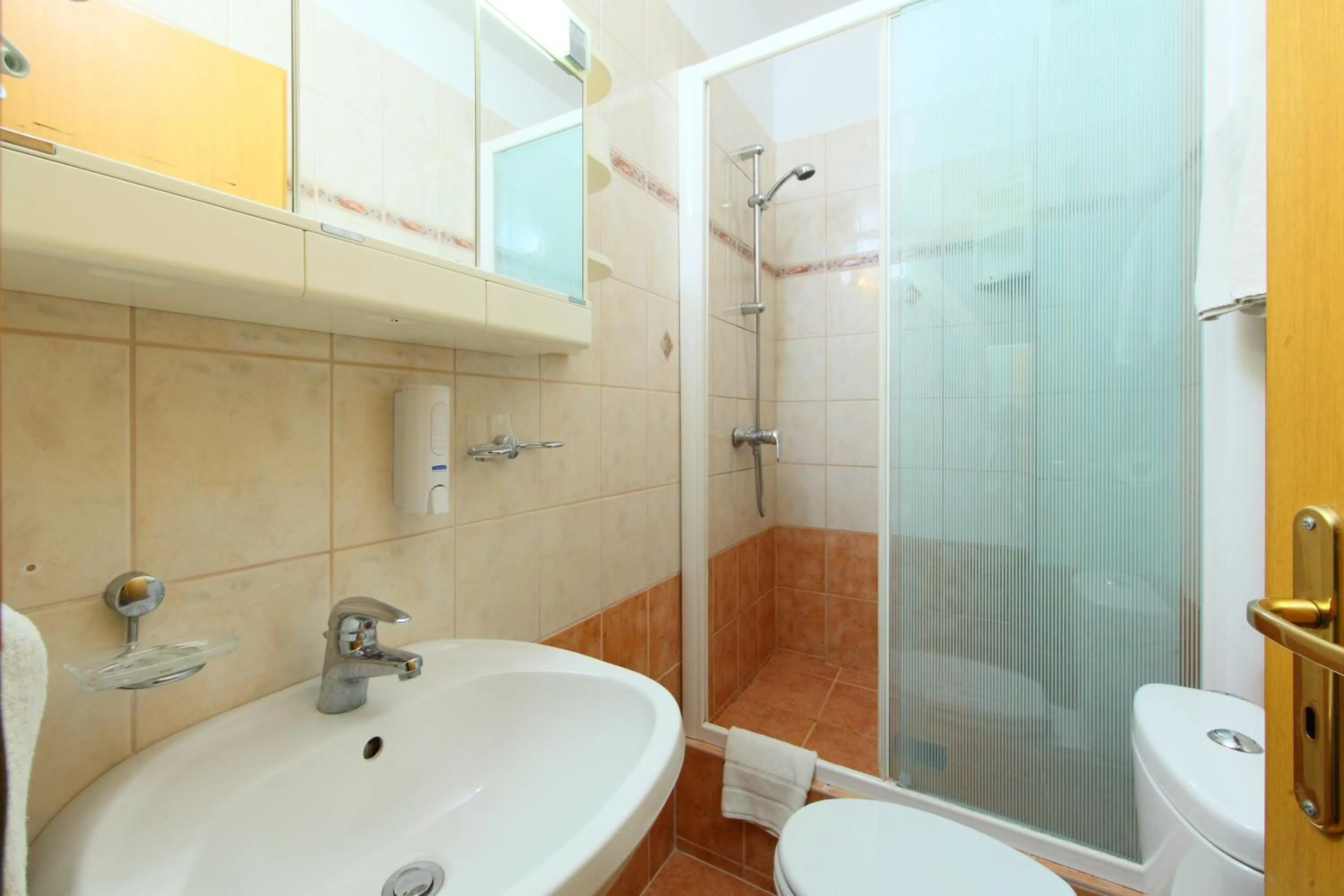 Bathroom in Hotel Blaha Lujza