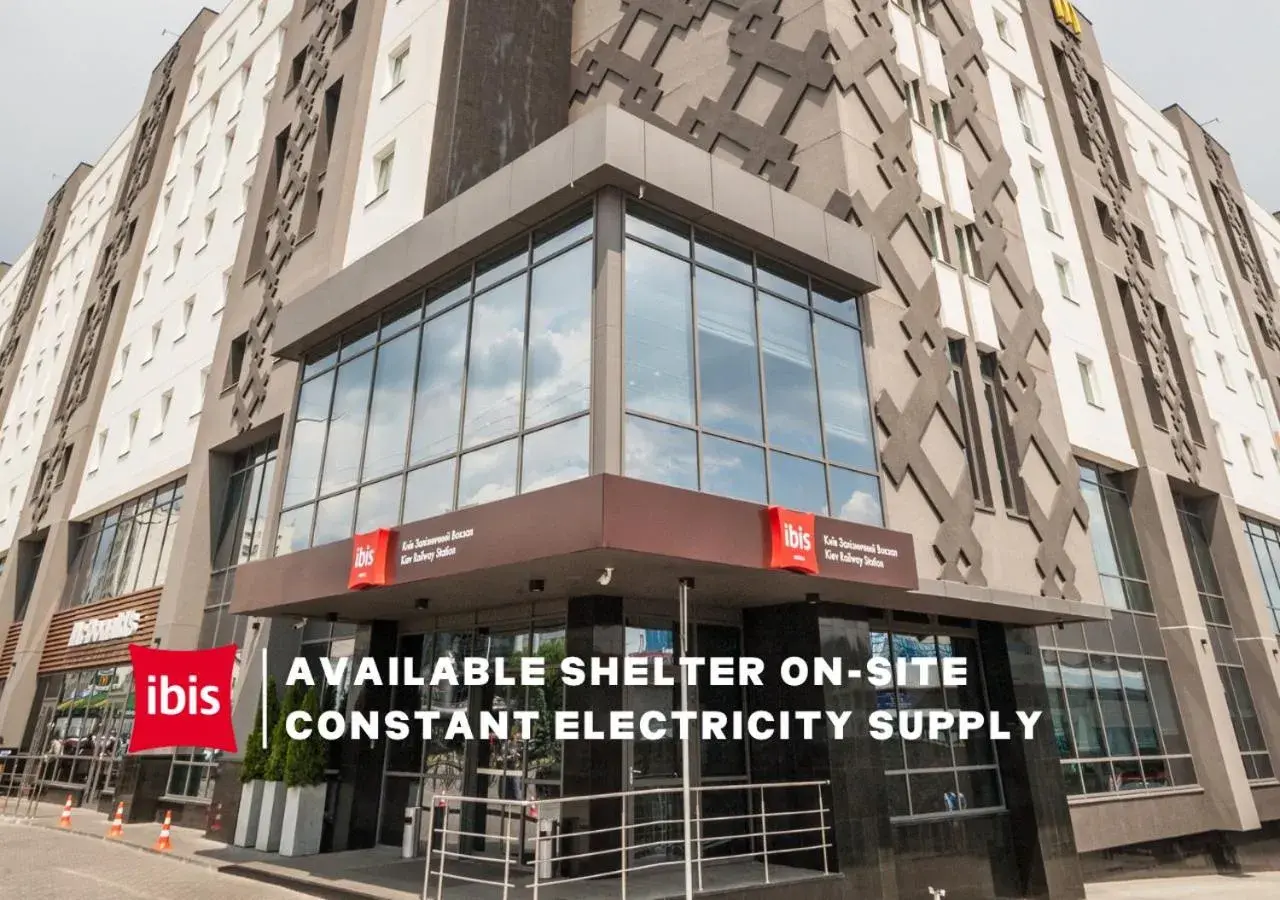 Property building in ibis Kyiv Railway Station Property building in ibis Kyiv Railway Station