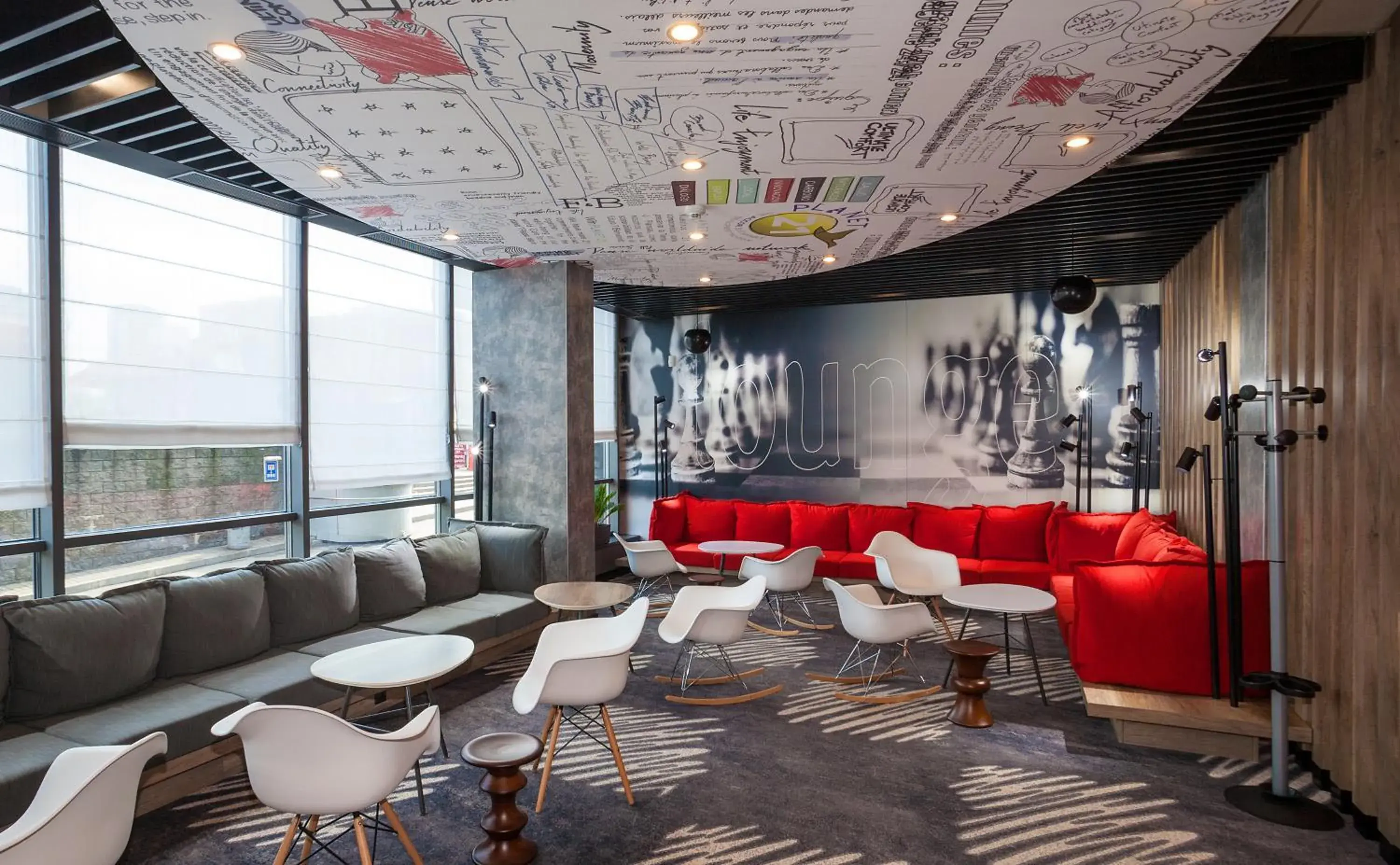 Lounge or bar in ibis Kyiv Railway Station Lounge or bar in ibis Kyiv Railway Station