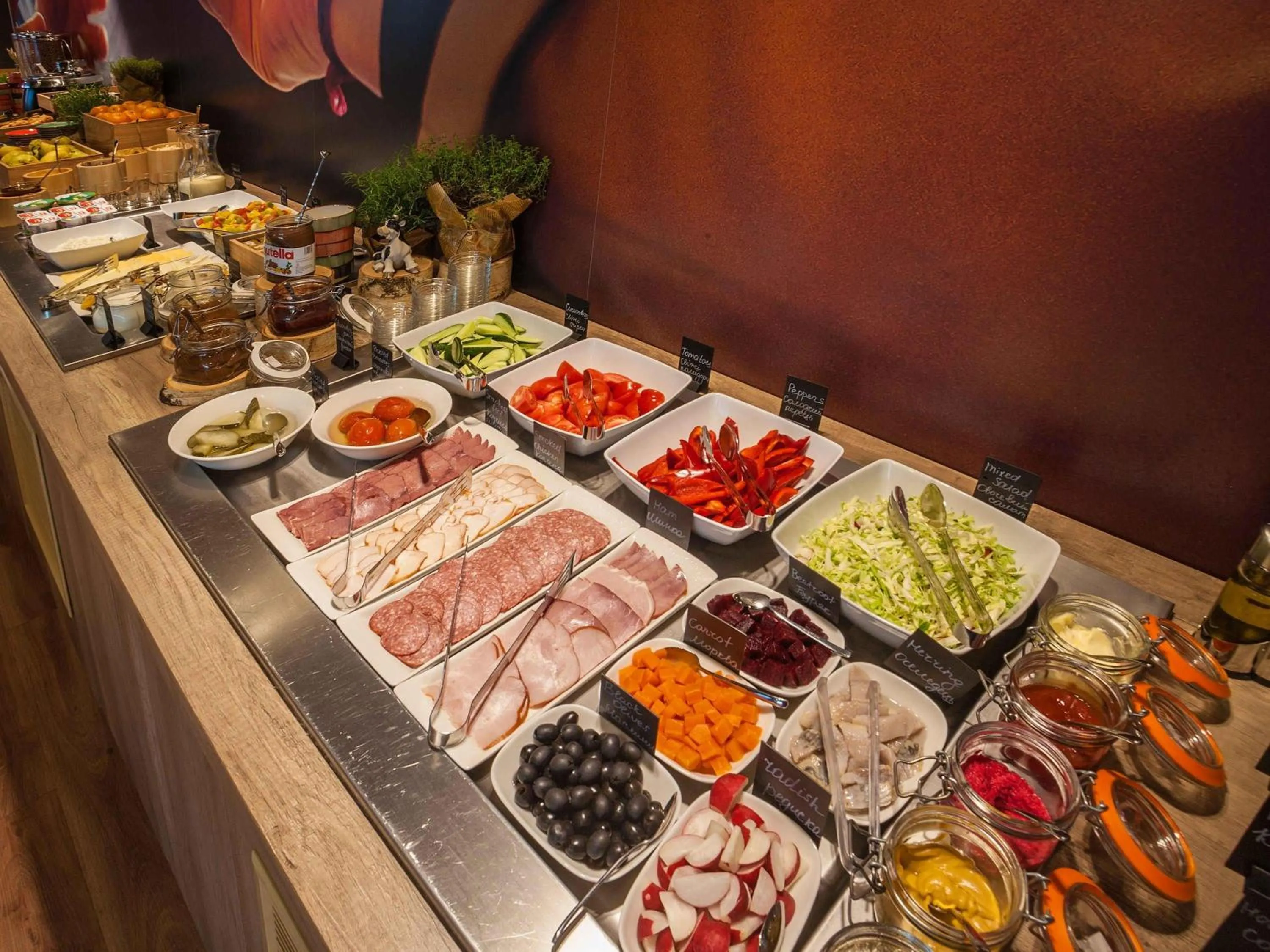 Breakfast in ibis Kyiv Railway Station