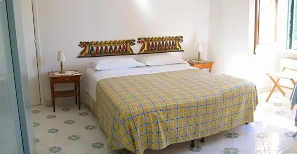 Bed in Villa Casale Ravello Residence