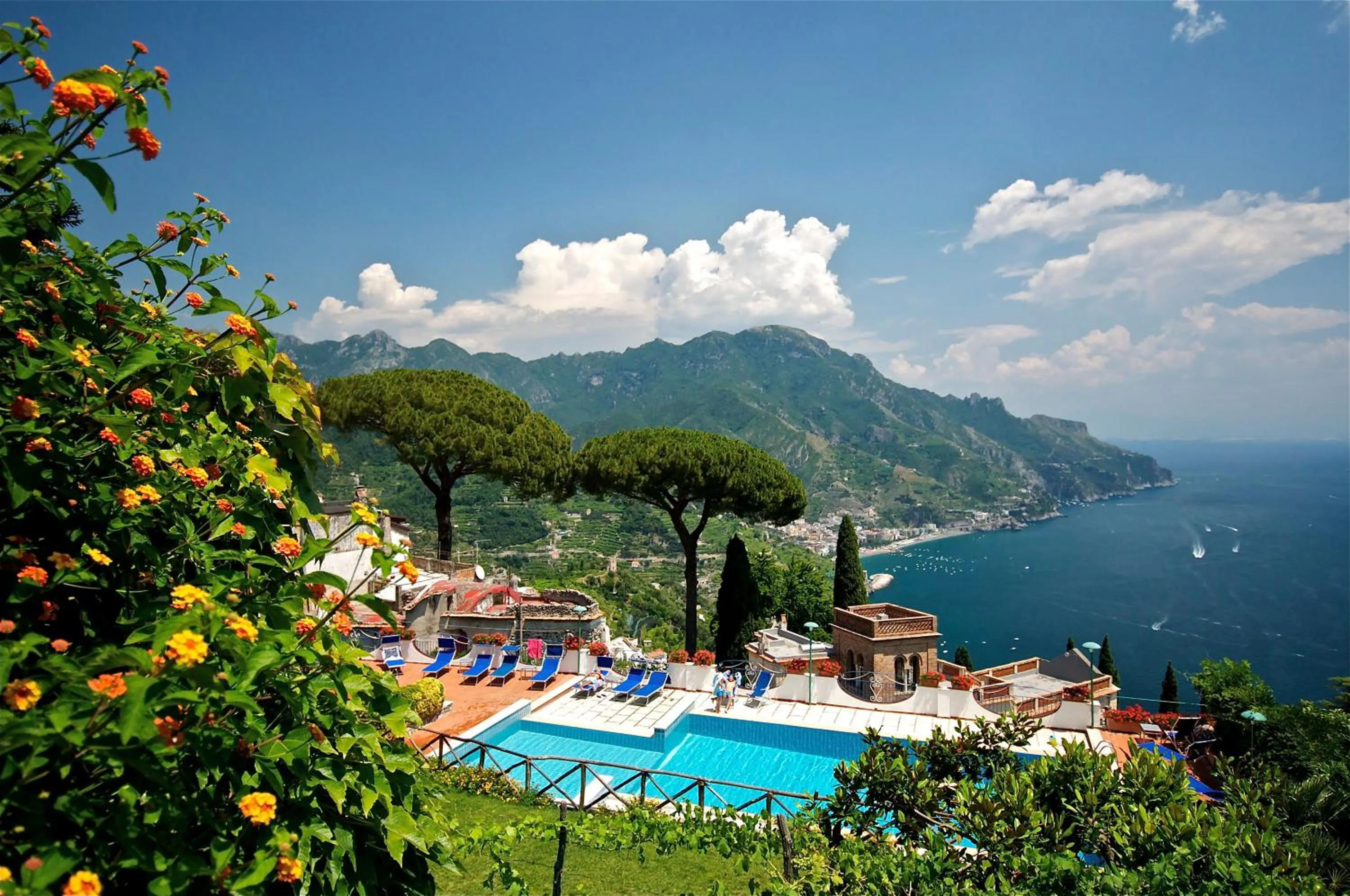 Swimming pool in Villa Casale Ravello Residence