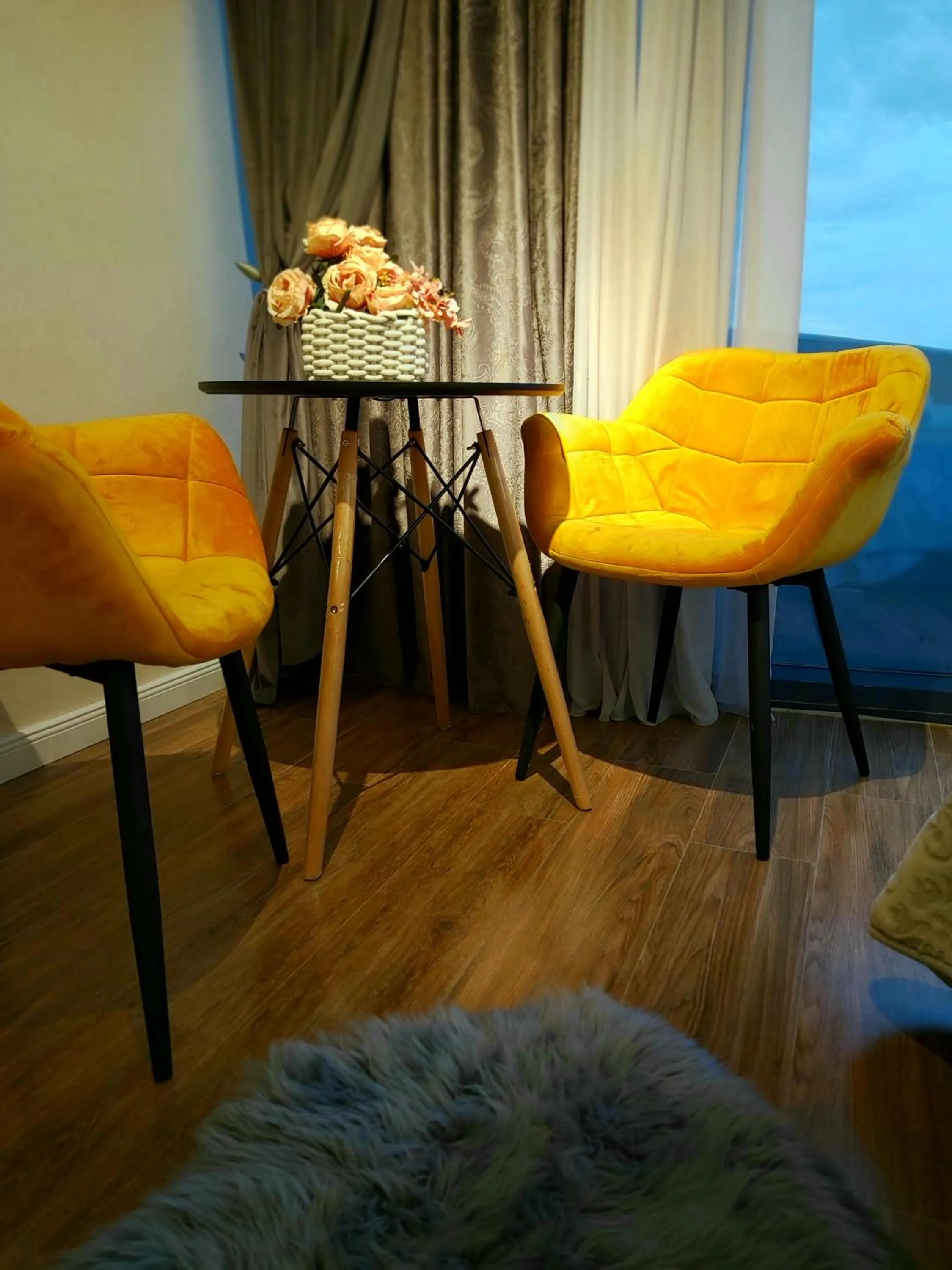 Seating area in King David Residence