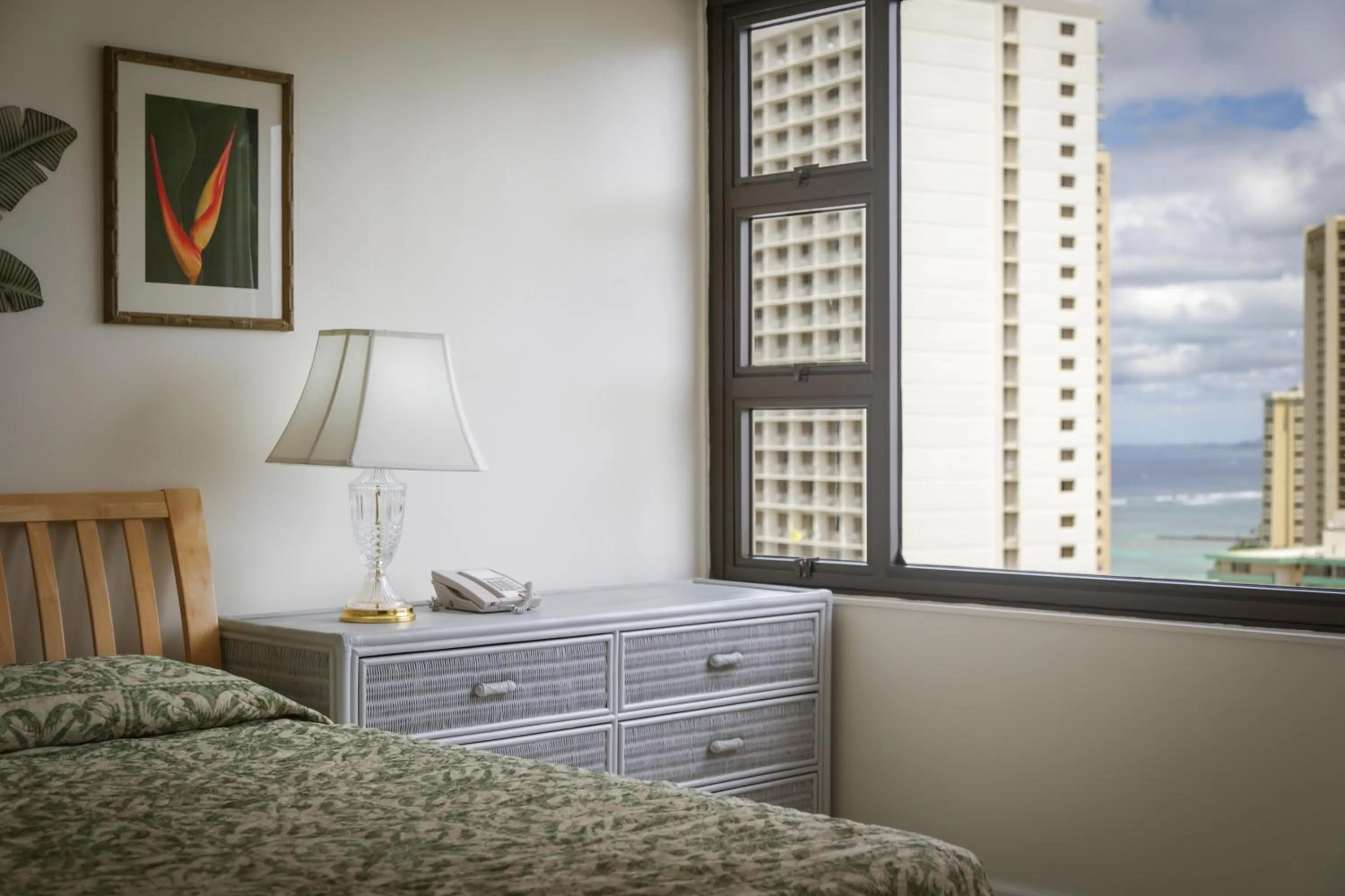 Bed in Aston at the Waikiki Banyan