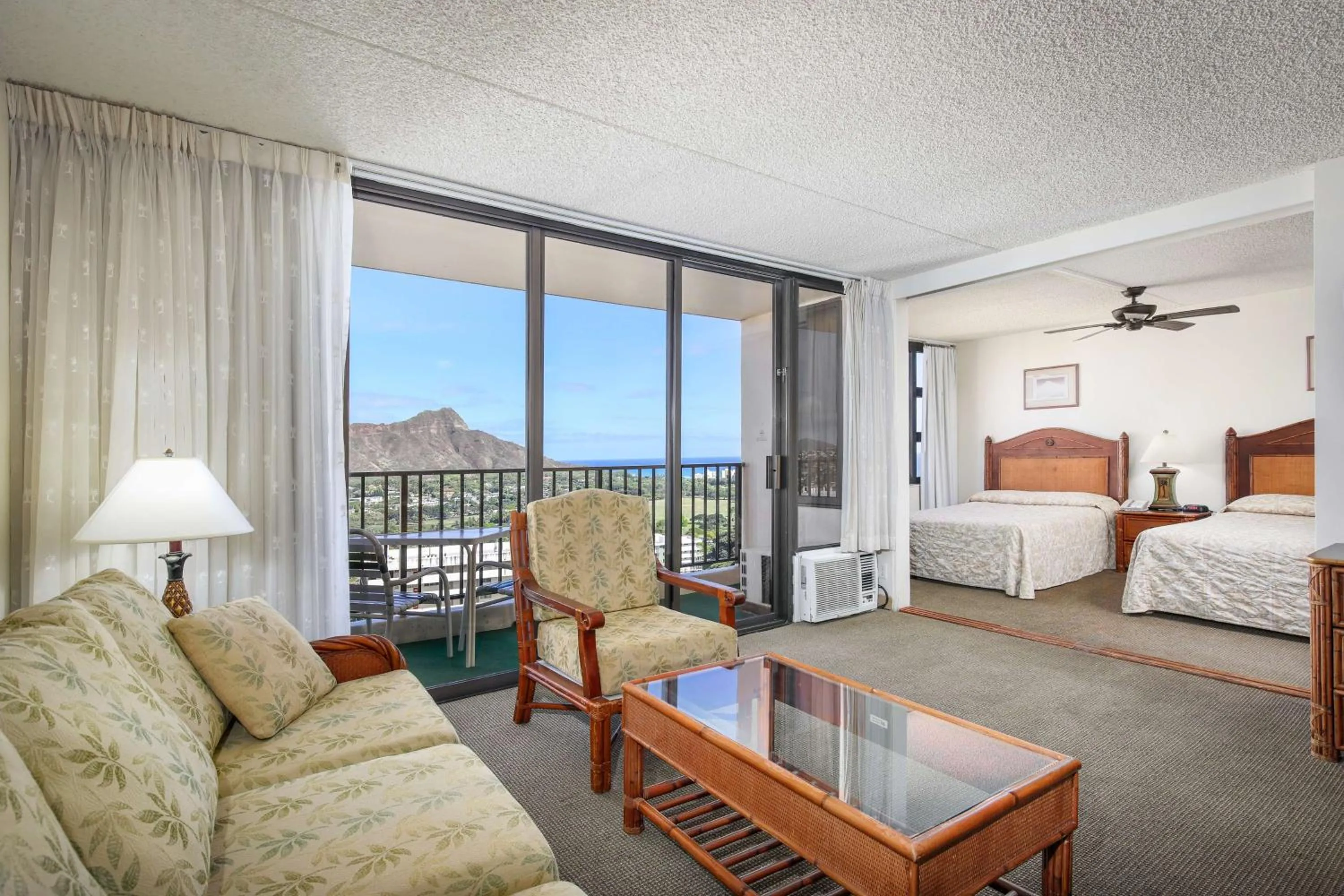 Bed in Aston at the Waikiki Banyan