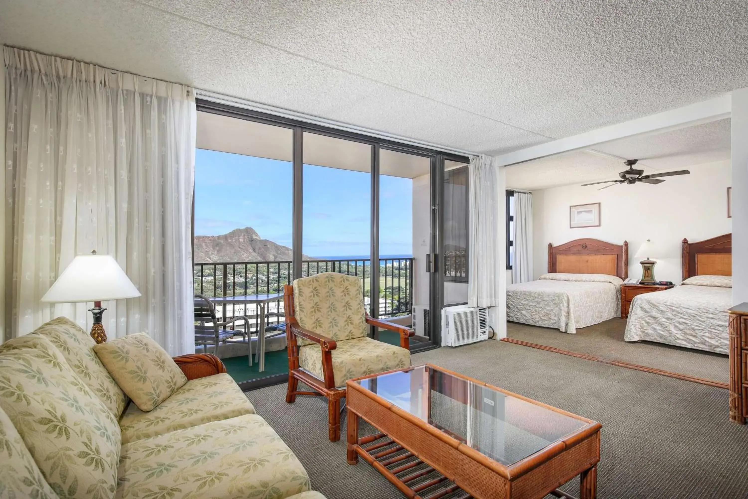 One-Bedroom Suite with Ocean View in Aston at the Waikiki Banyan One-Bedroom Suite with Ocean View in Aston at the Waikiki Banyan