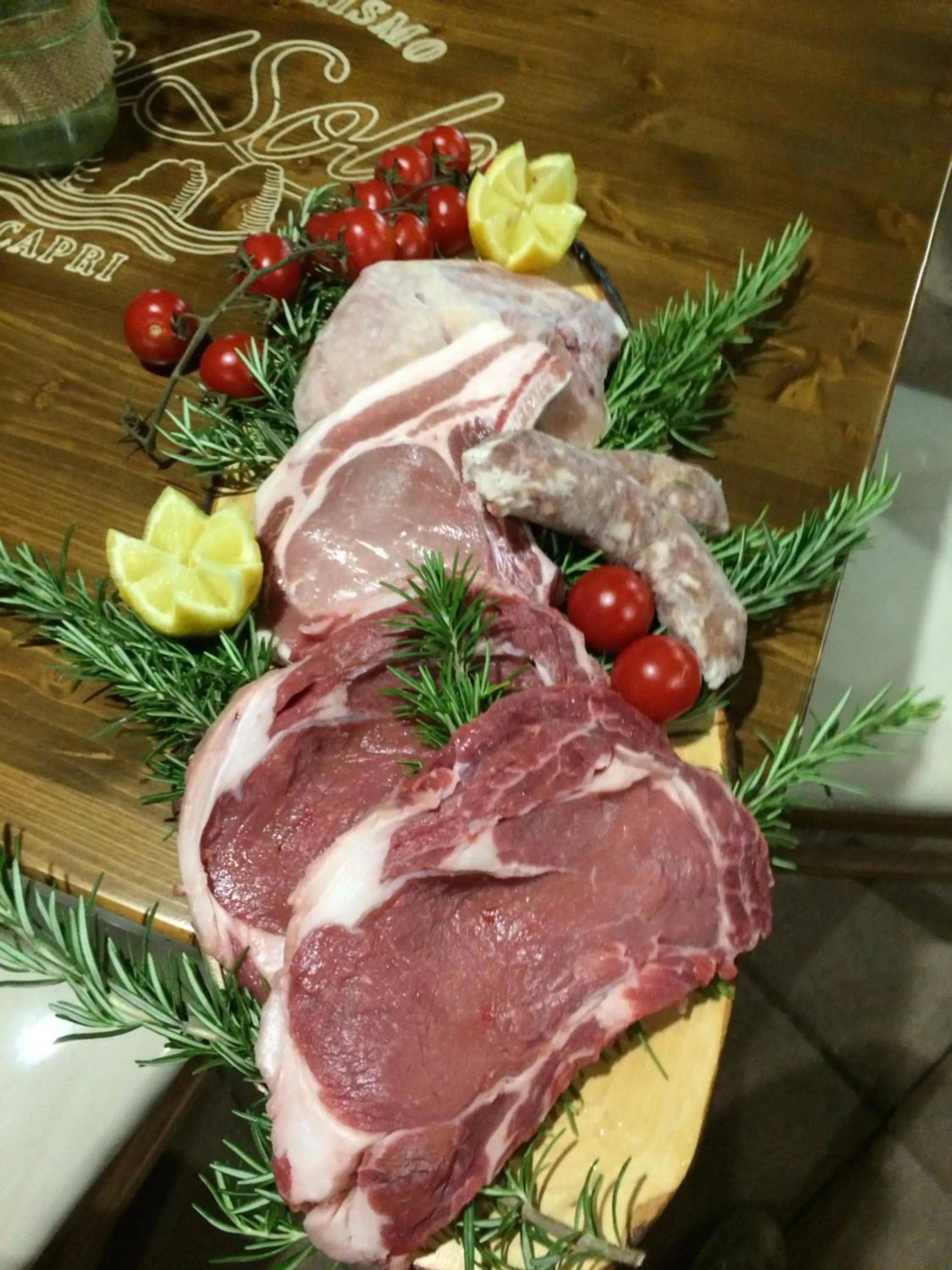 Food close-up in Agriturismo del Sole