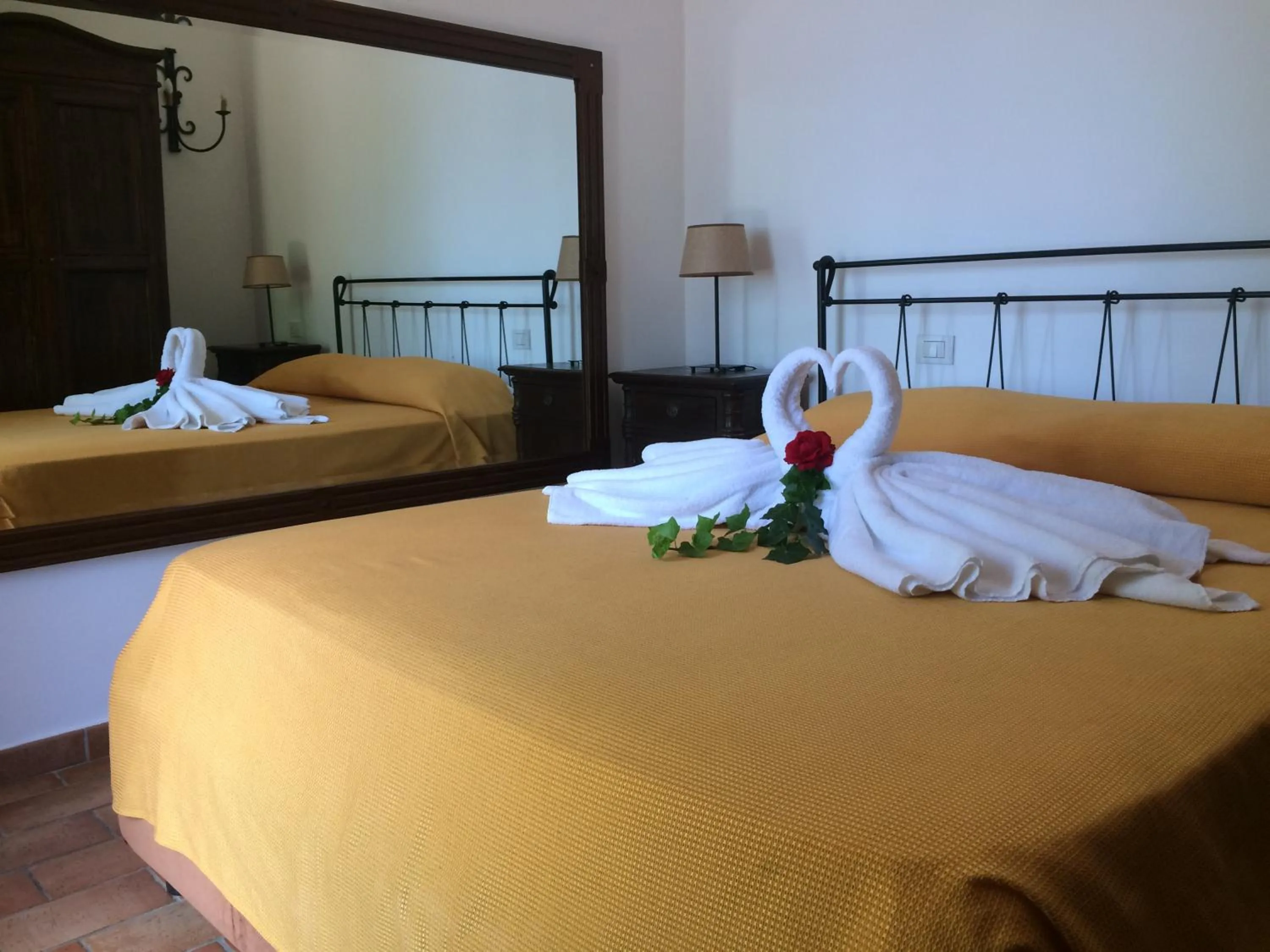 Bed in Agriturismo del Sole