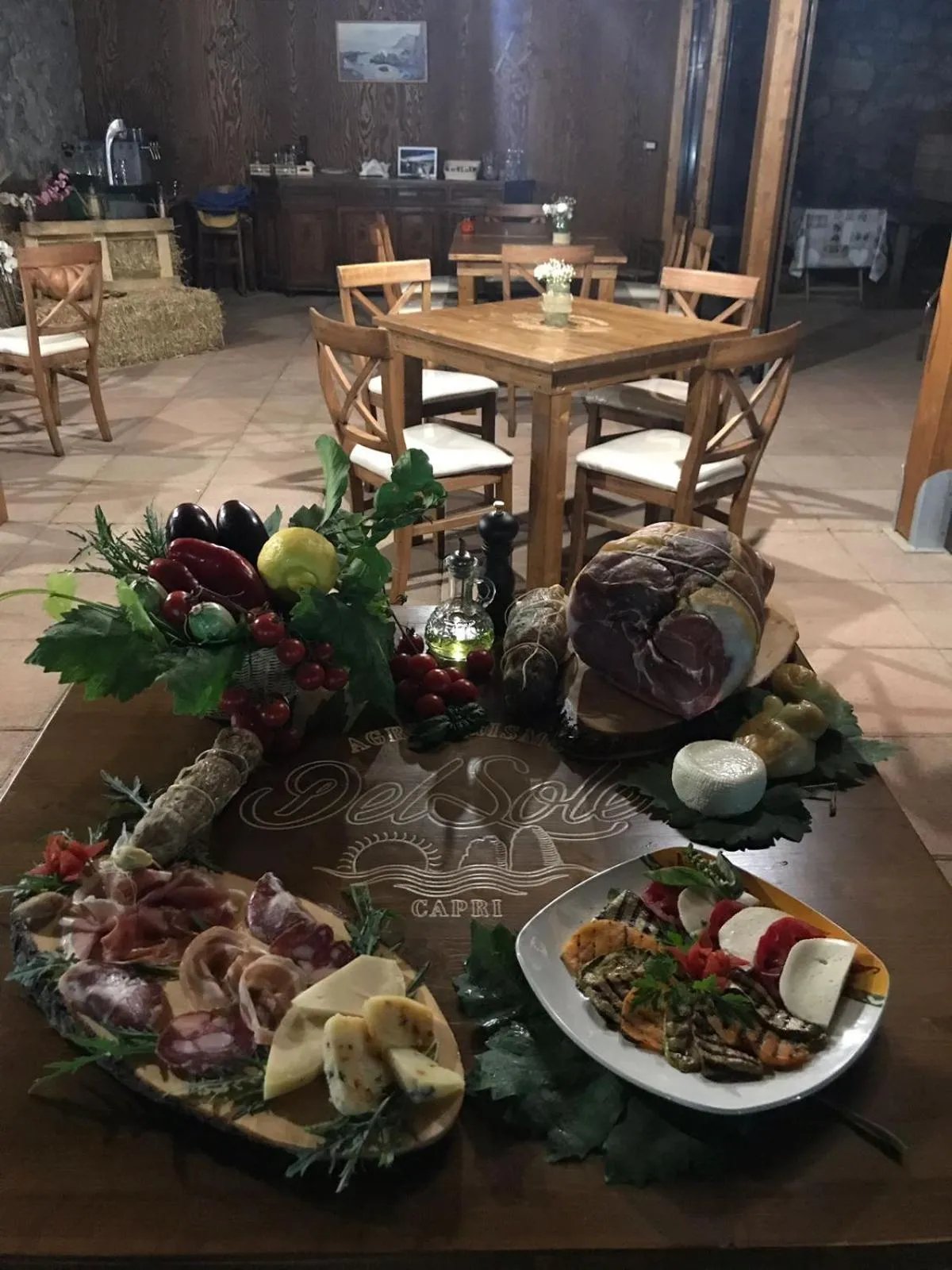 Food close-up in Agriturismo del Sole