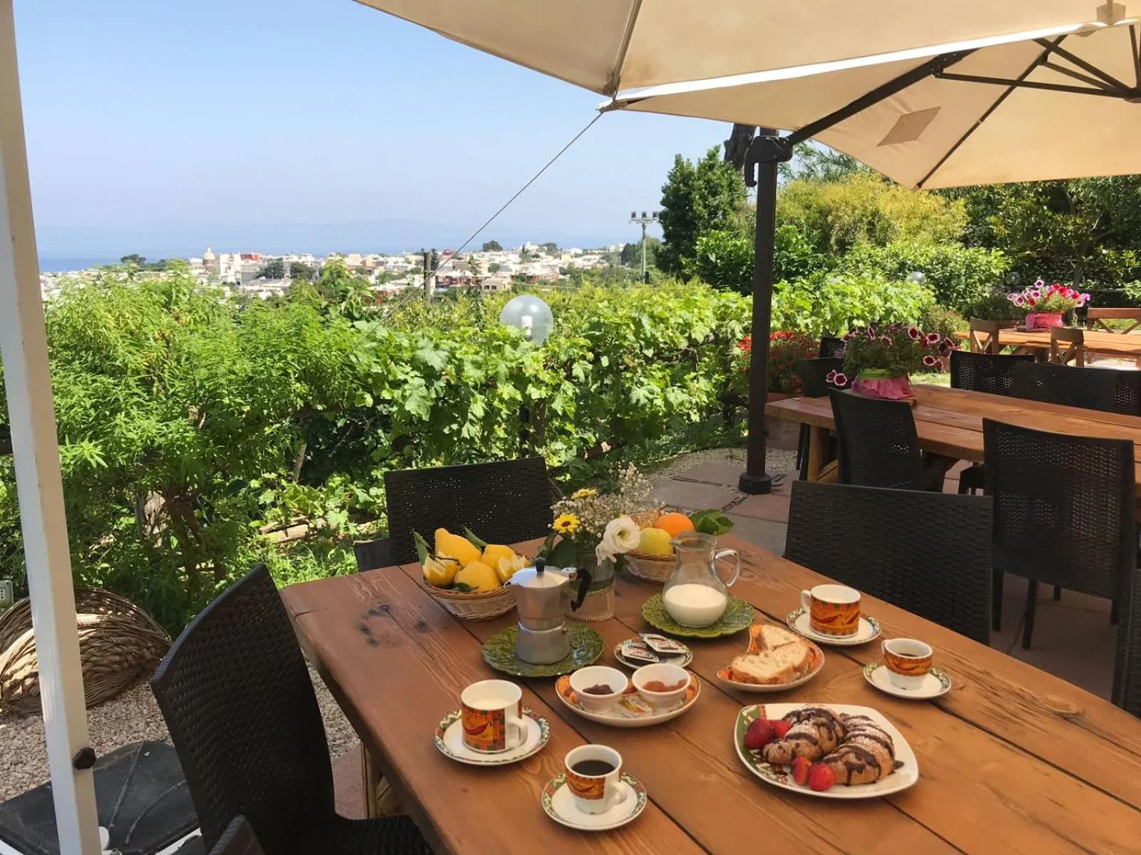 Food close-up in Agriturismo del Sole