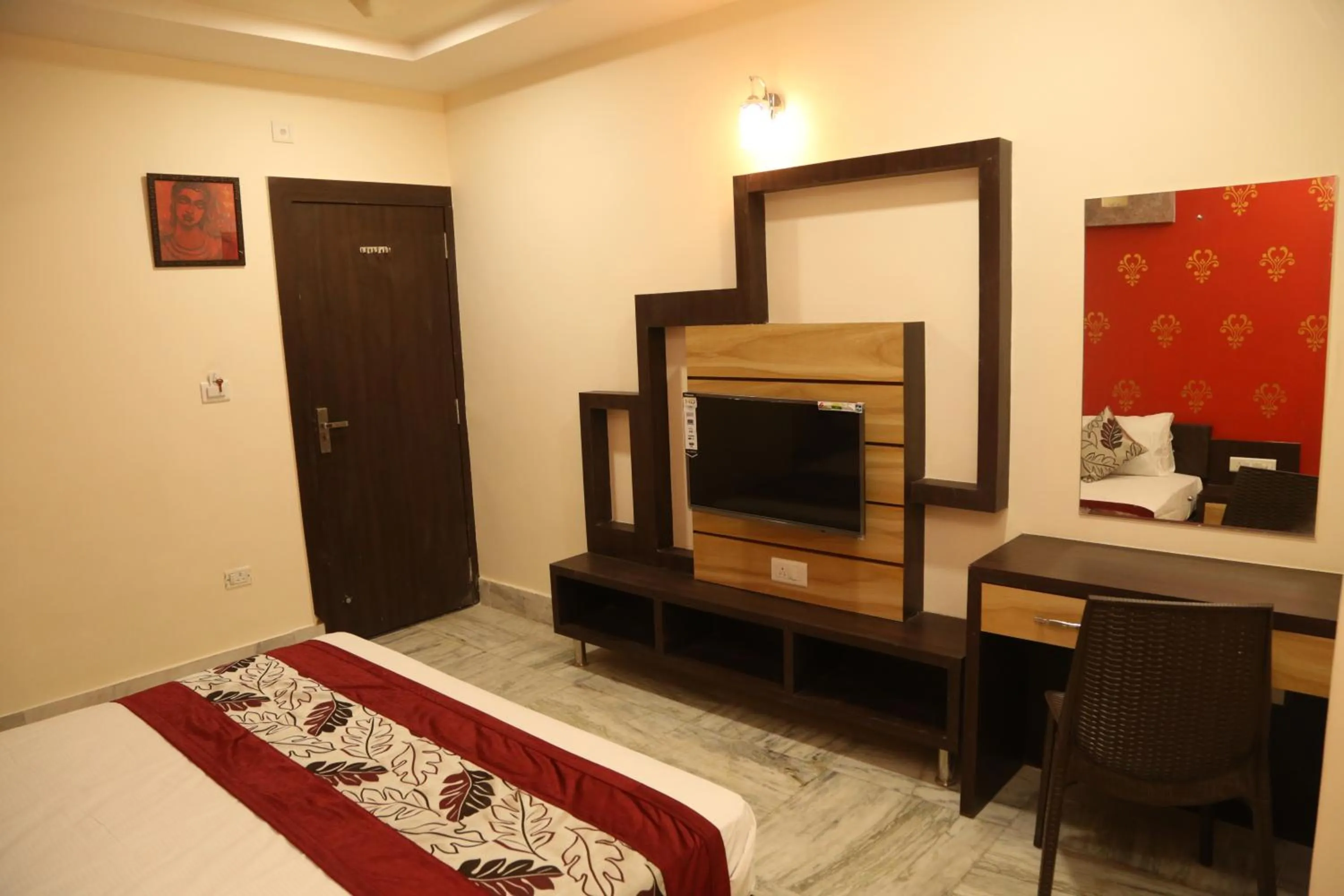 Bedroom, Bed in Shri Ram Residency