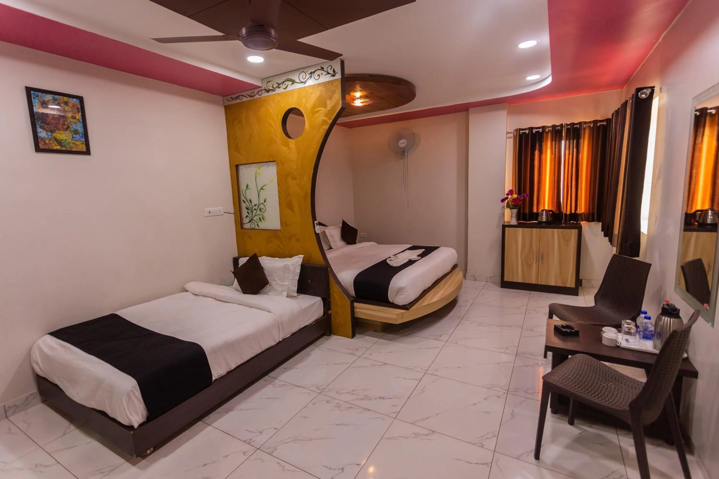 Bed in Shri Ram Residency