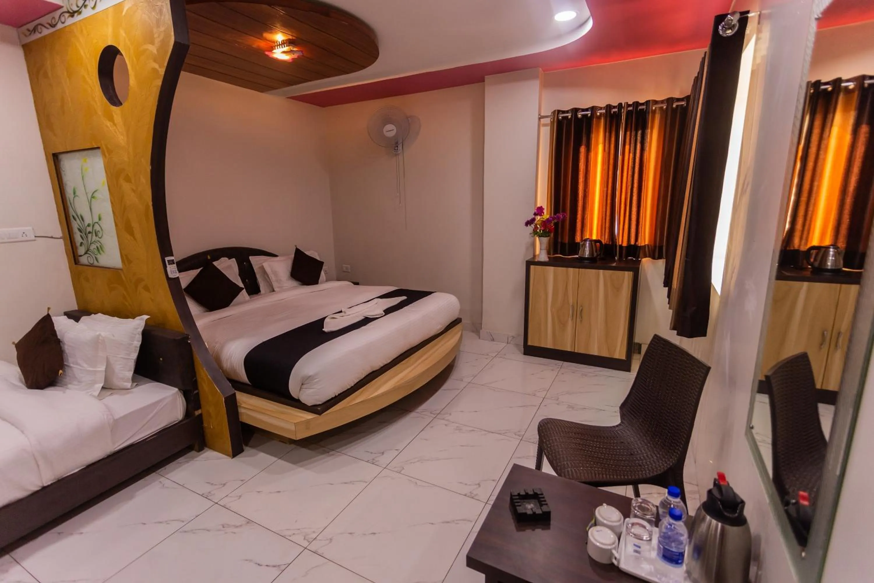 Bed in Shri Ram Residency