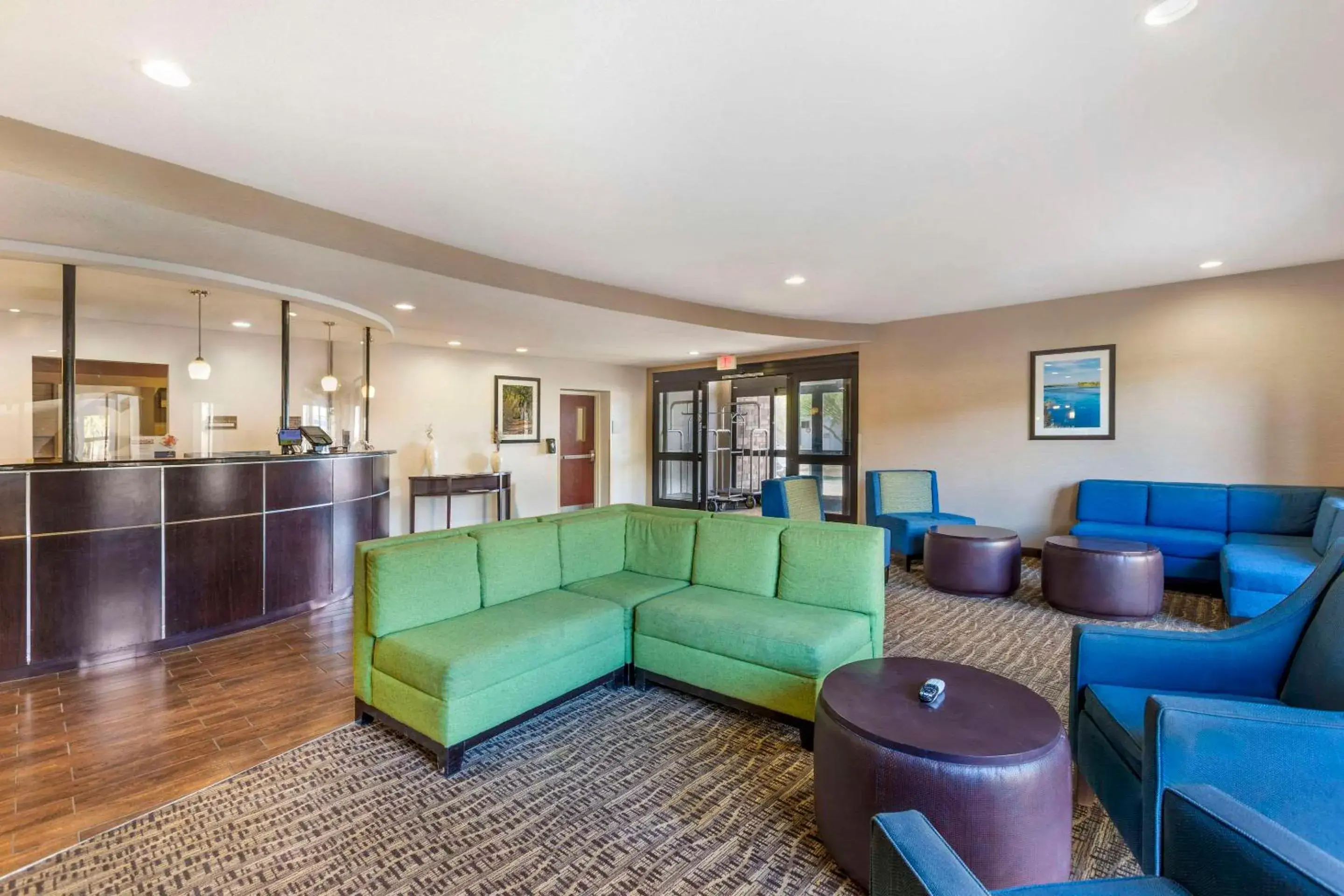 Lobby or reception in Comfort Suites Blythe Lobby or reception in Comfort Suites Blythe