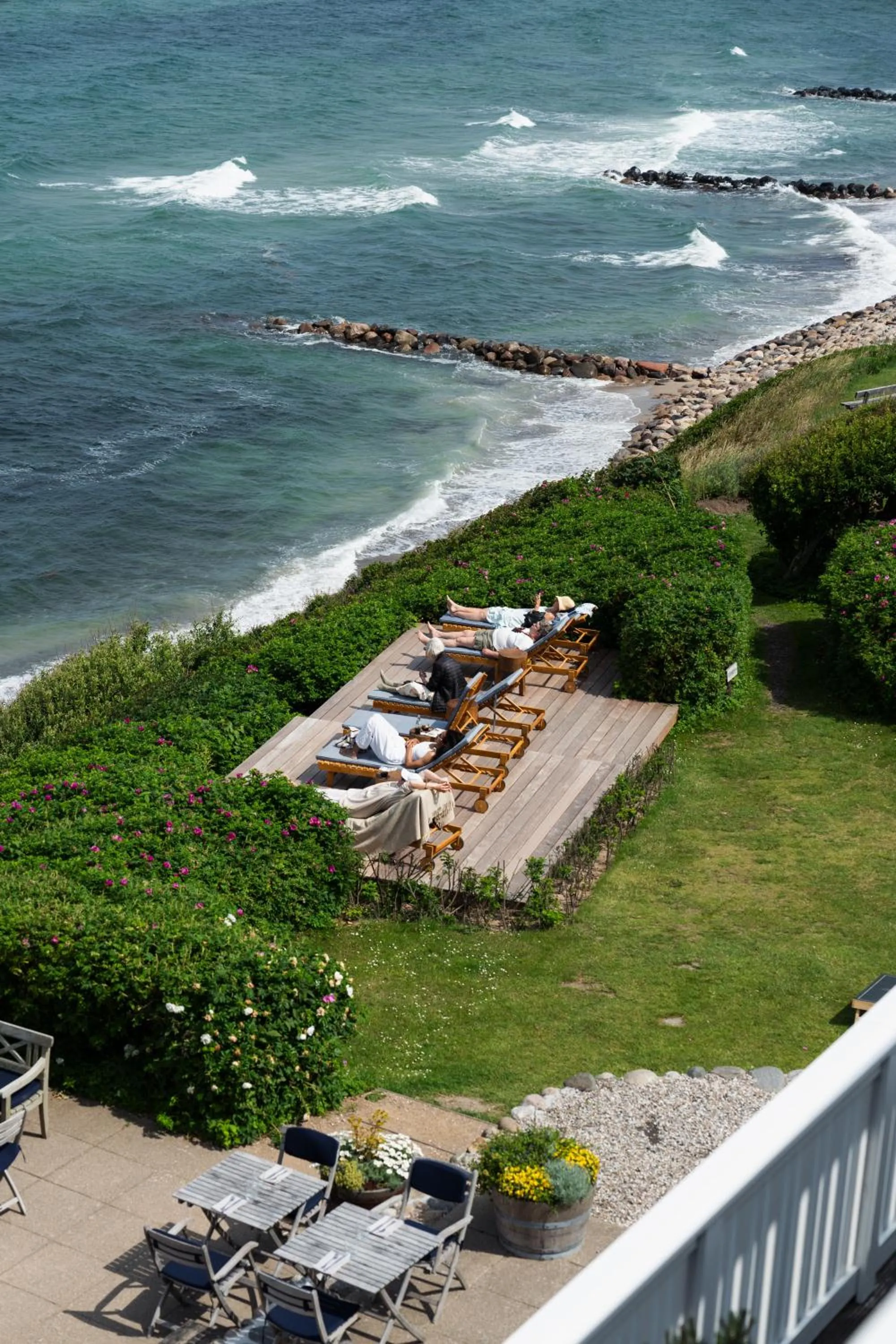 Garden in Helenekilde Badehotel