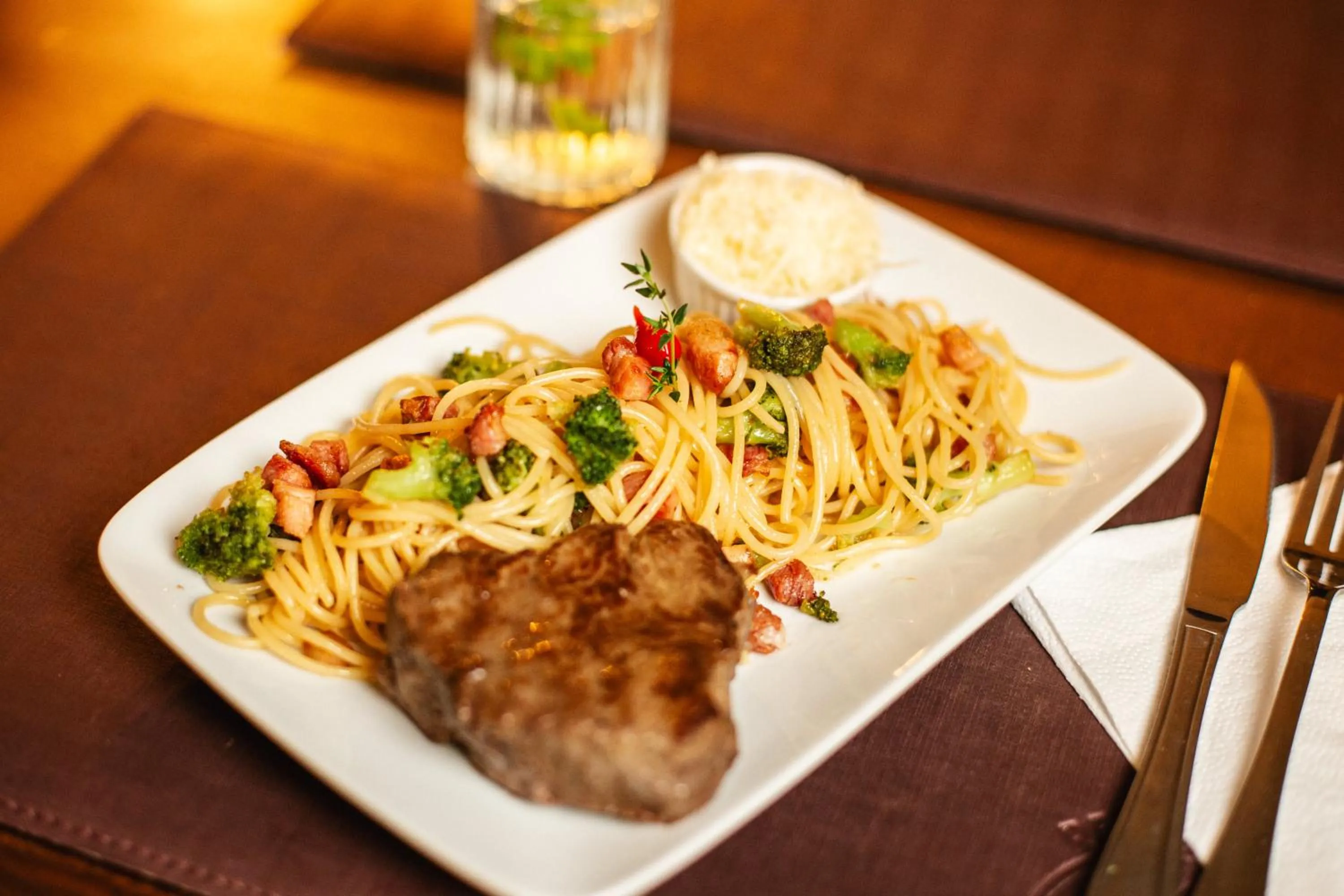 Dinner in Hotel Ferraz