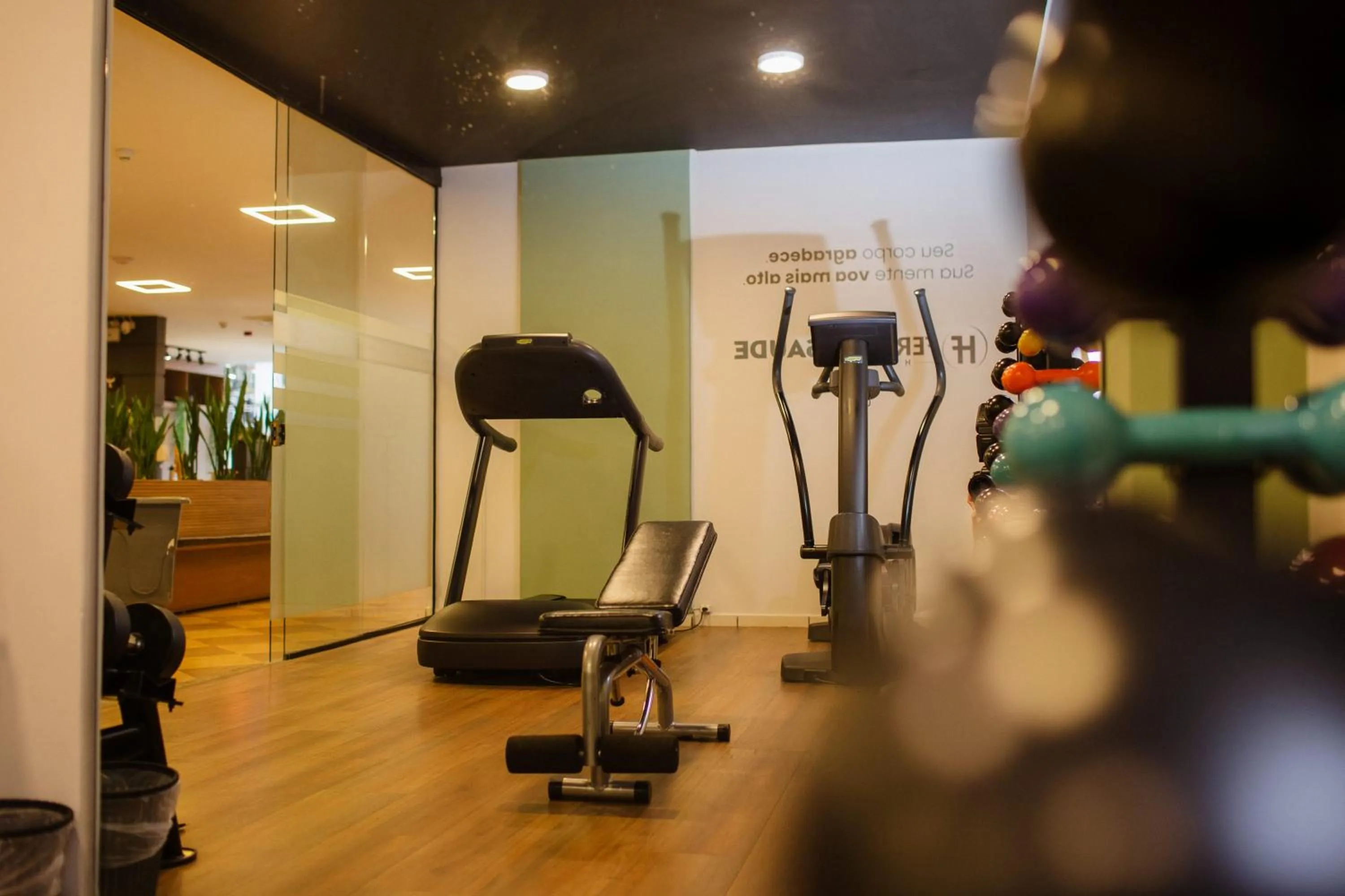 Fitness centre/facilities in Hotel Ferraz