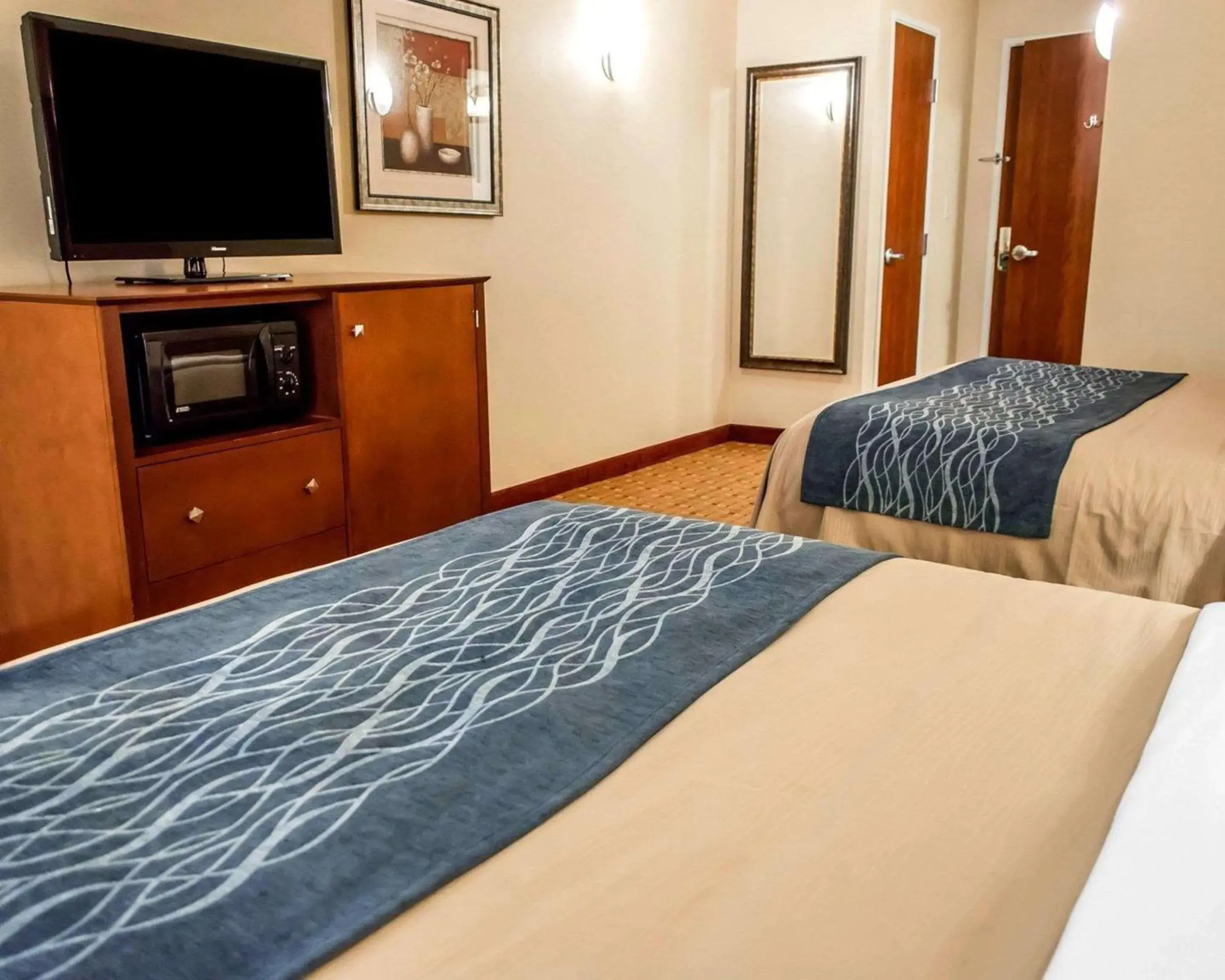 Photo of the whole room, Bed in Comfort Inn And Suites Franklin
