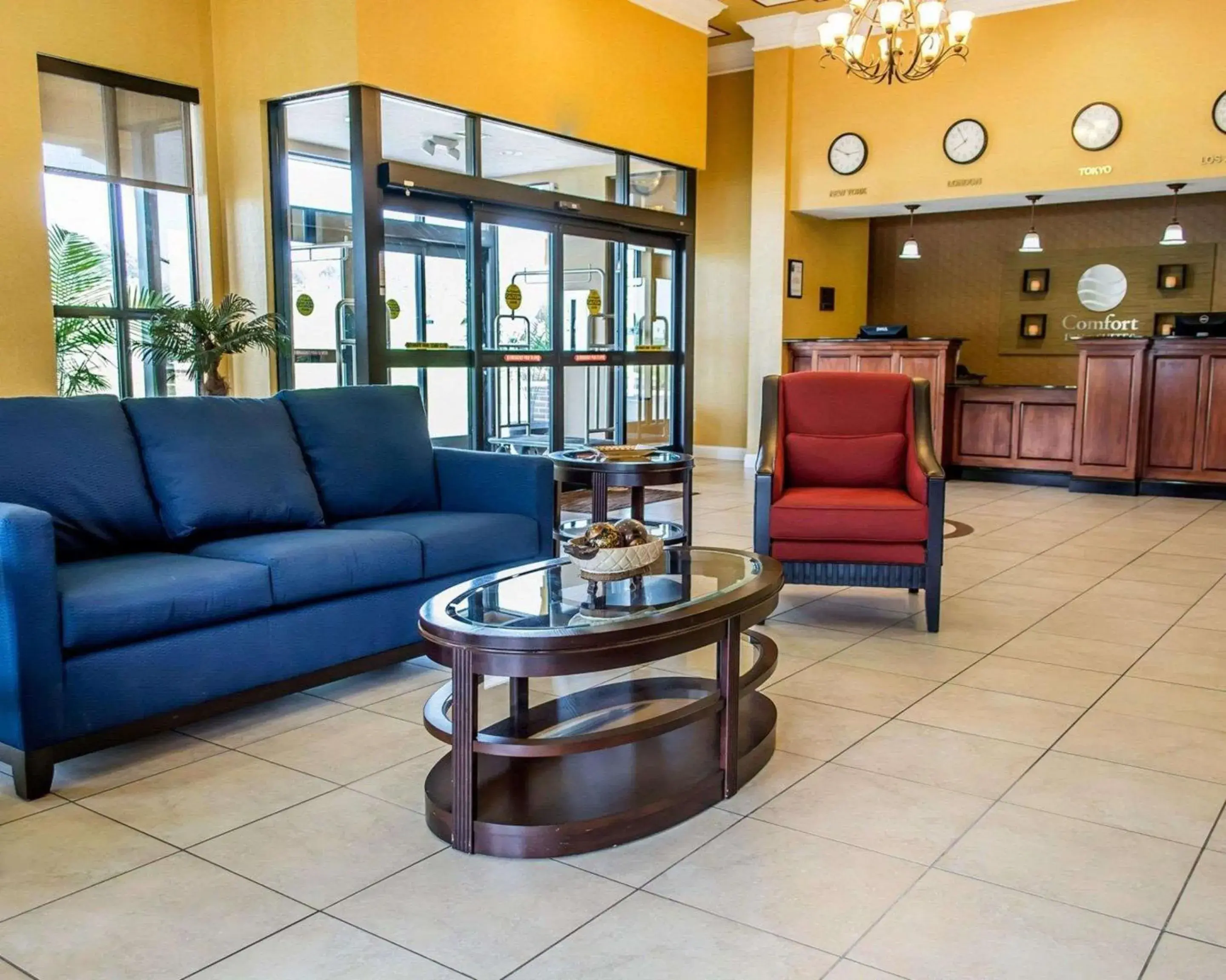 Lobby or reception in Comfort Inn And Suites Franklin