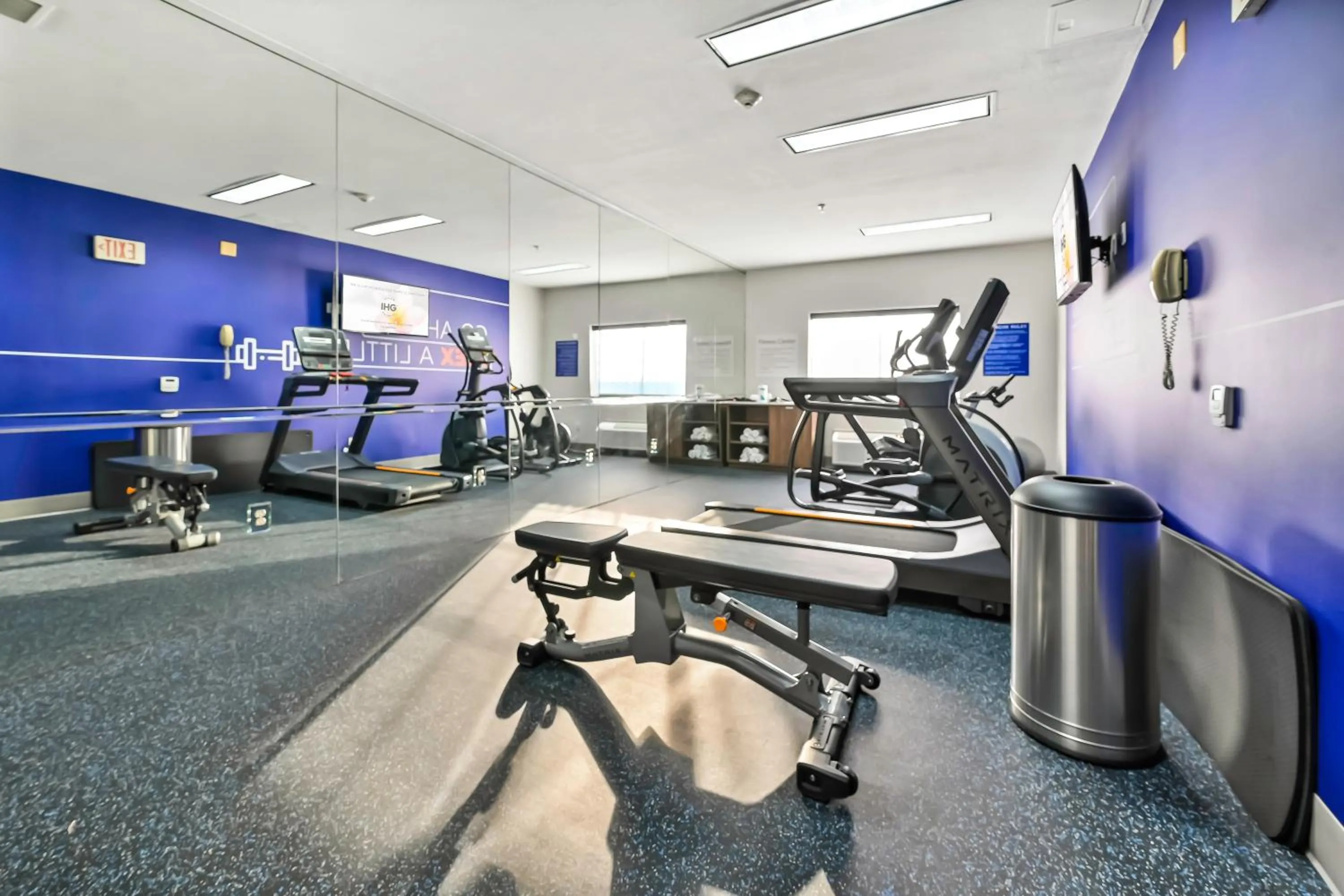 Fitness centre/facilities in Holiday Inn Express Palestine by IHG