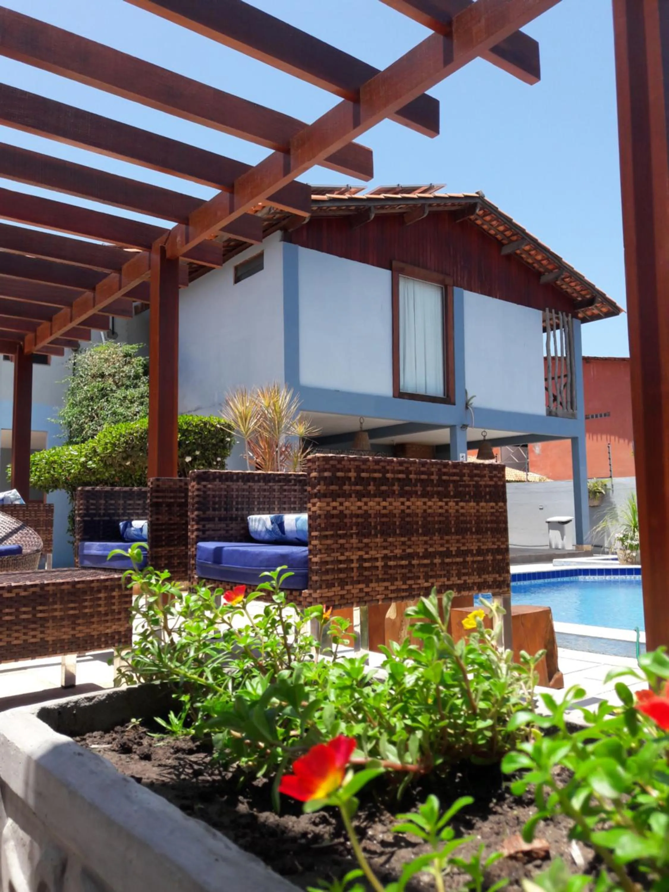 Garden in Pousada Blue Viking