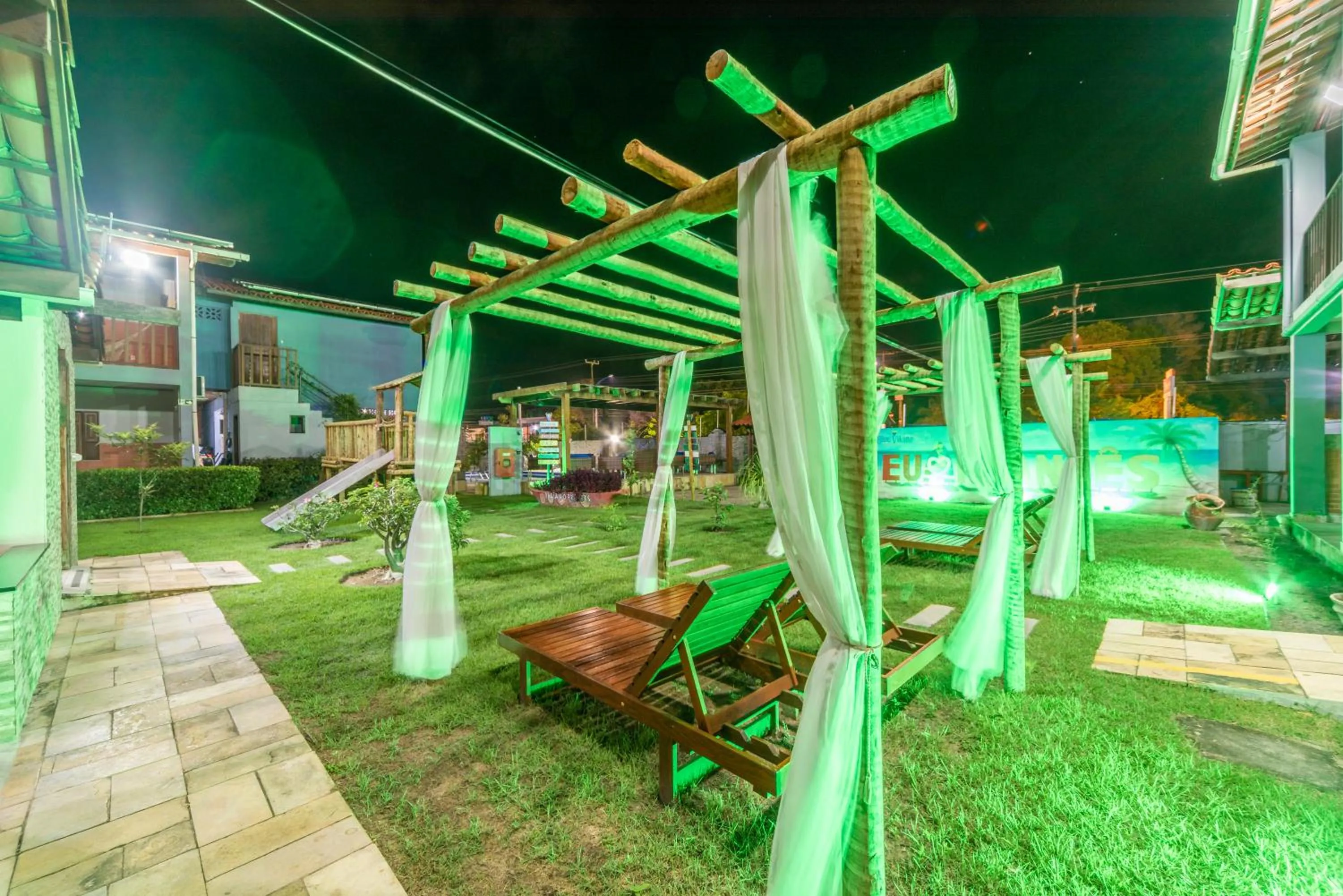 Garden in Pousada Blue Viking