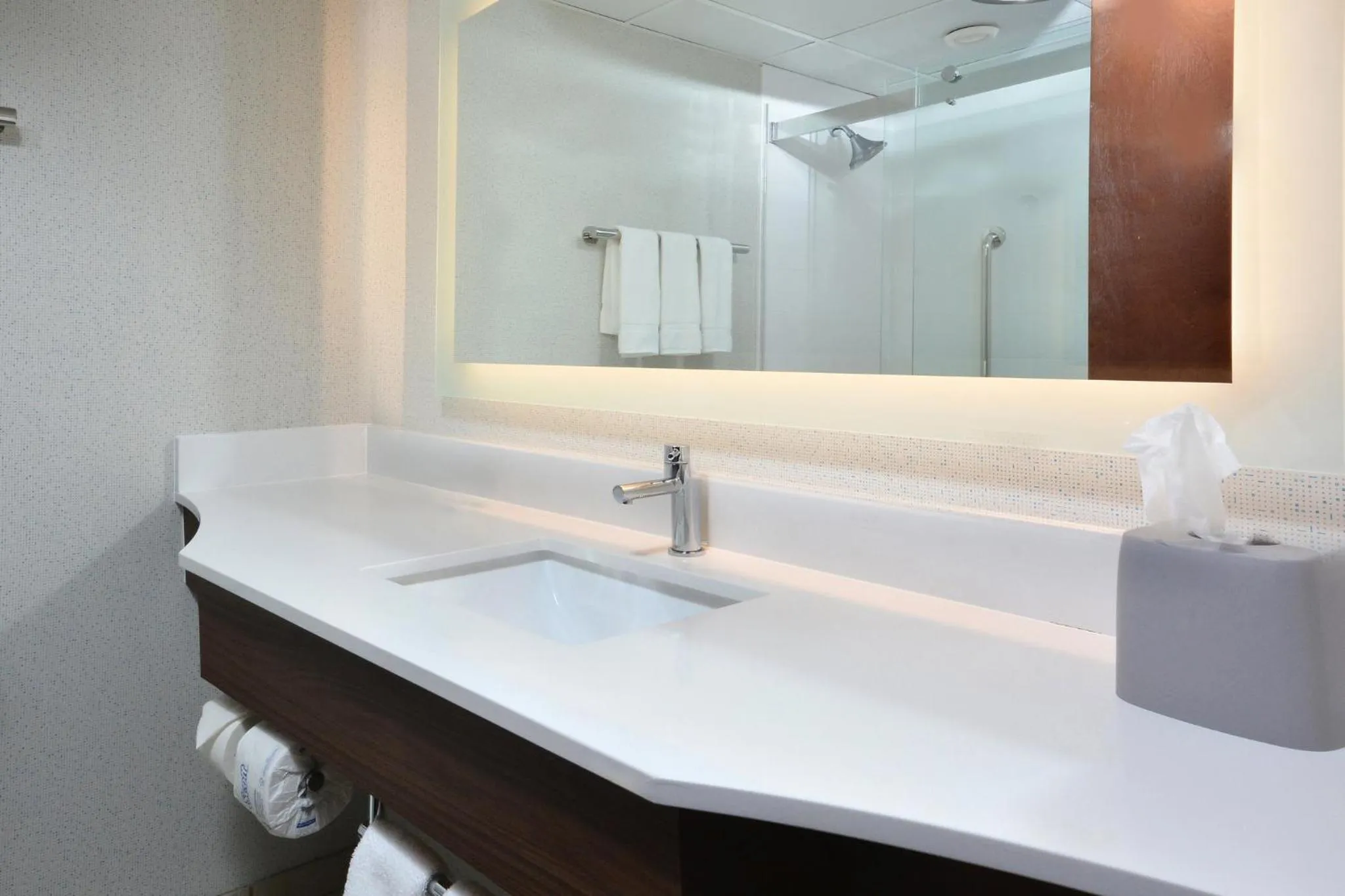 Bathroom in Holiday Inn Express Raleigh-Durham Airport by IHG