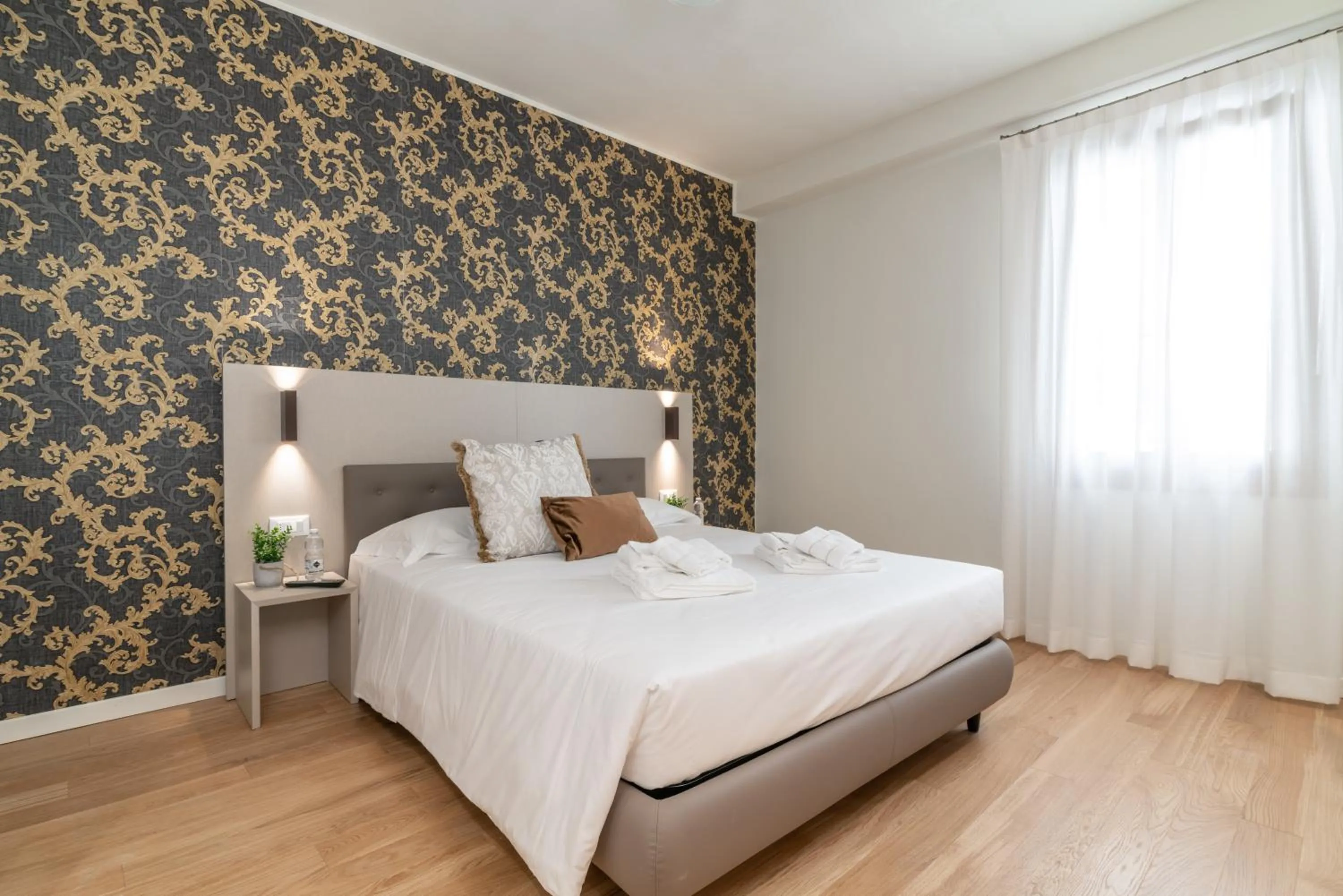 Bed in Hotel Grifoni