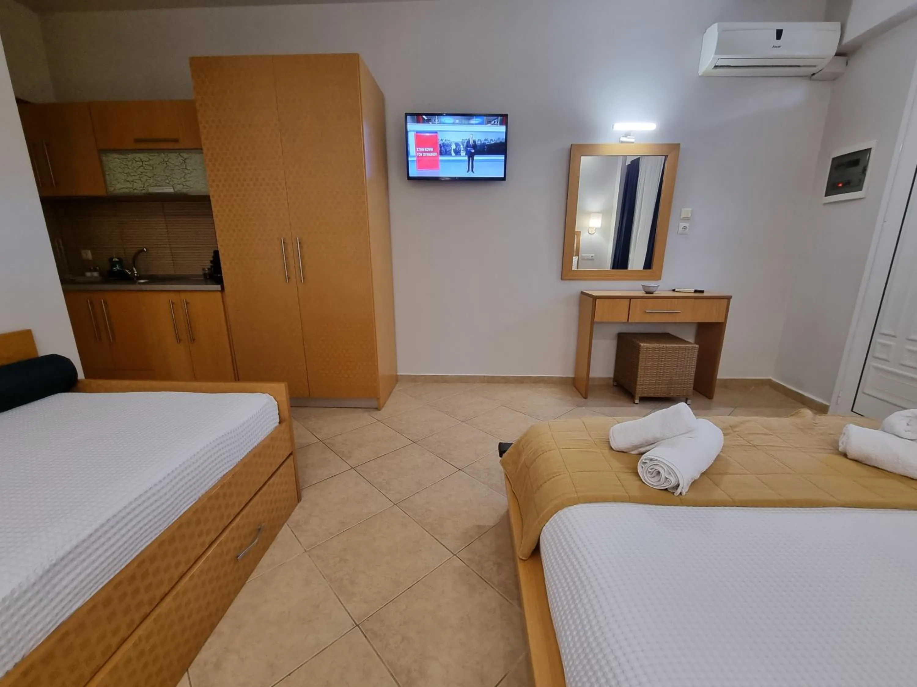 Bed in GreenHill Holiday Suites
