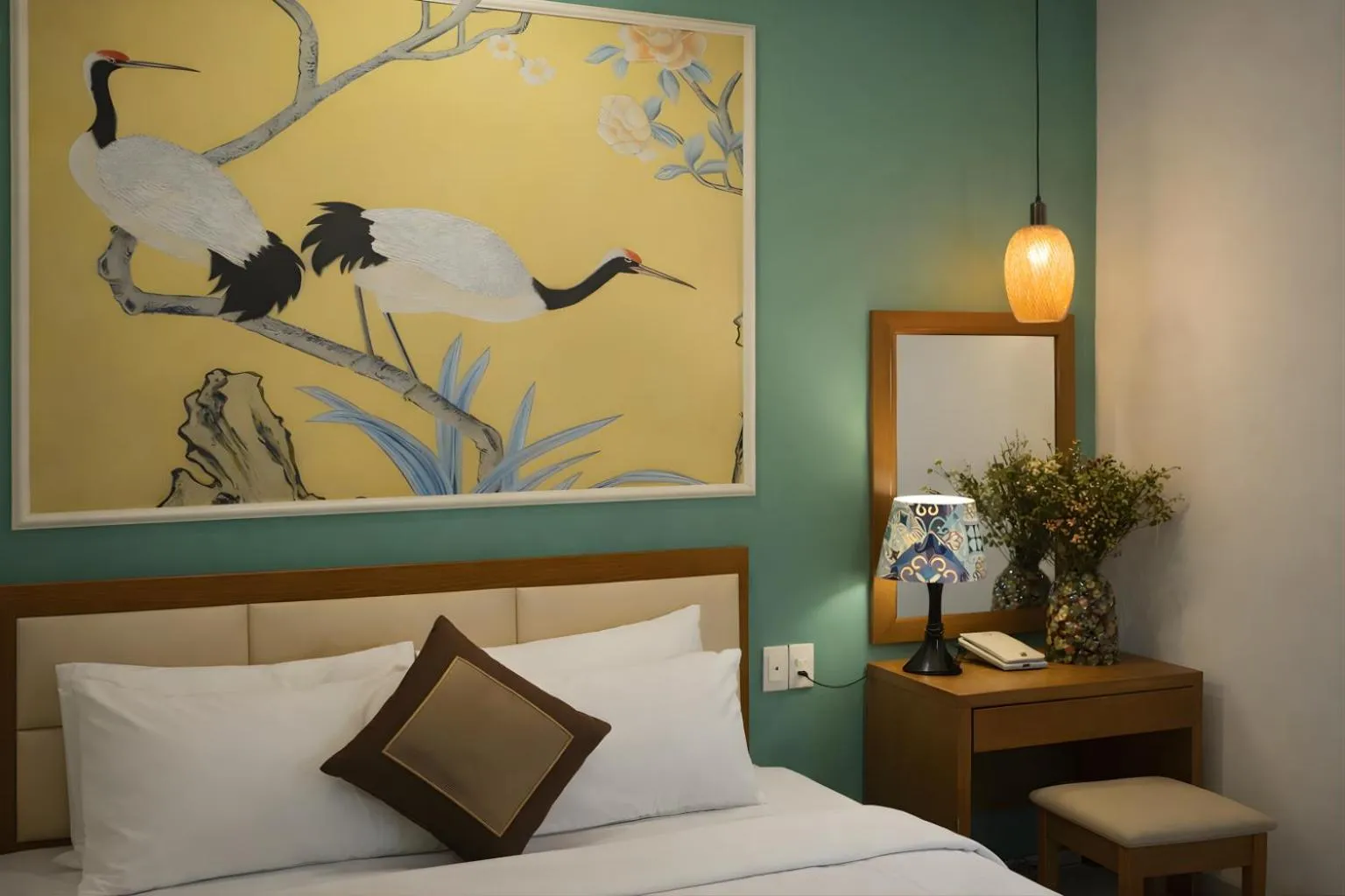 Bed in Vilion Boutique Hotel Ben Thanh