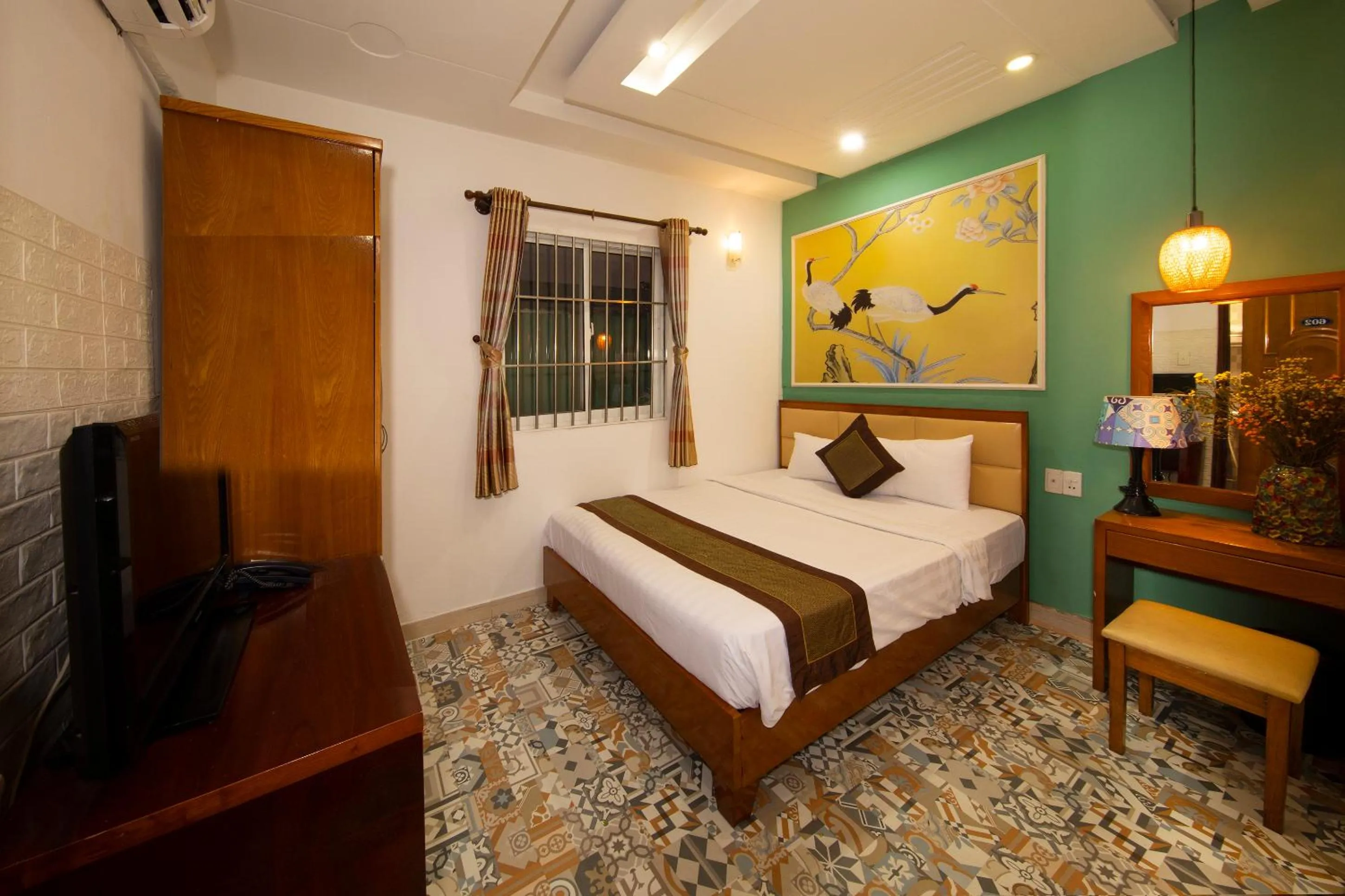 Living room, Bed in Vilion Boutique Hotel Ben Thanh